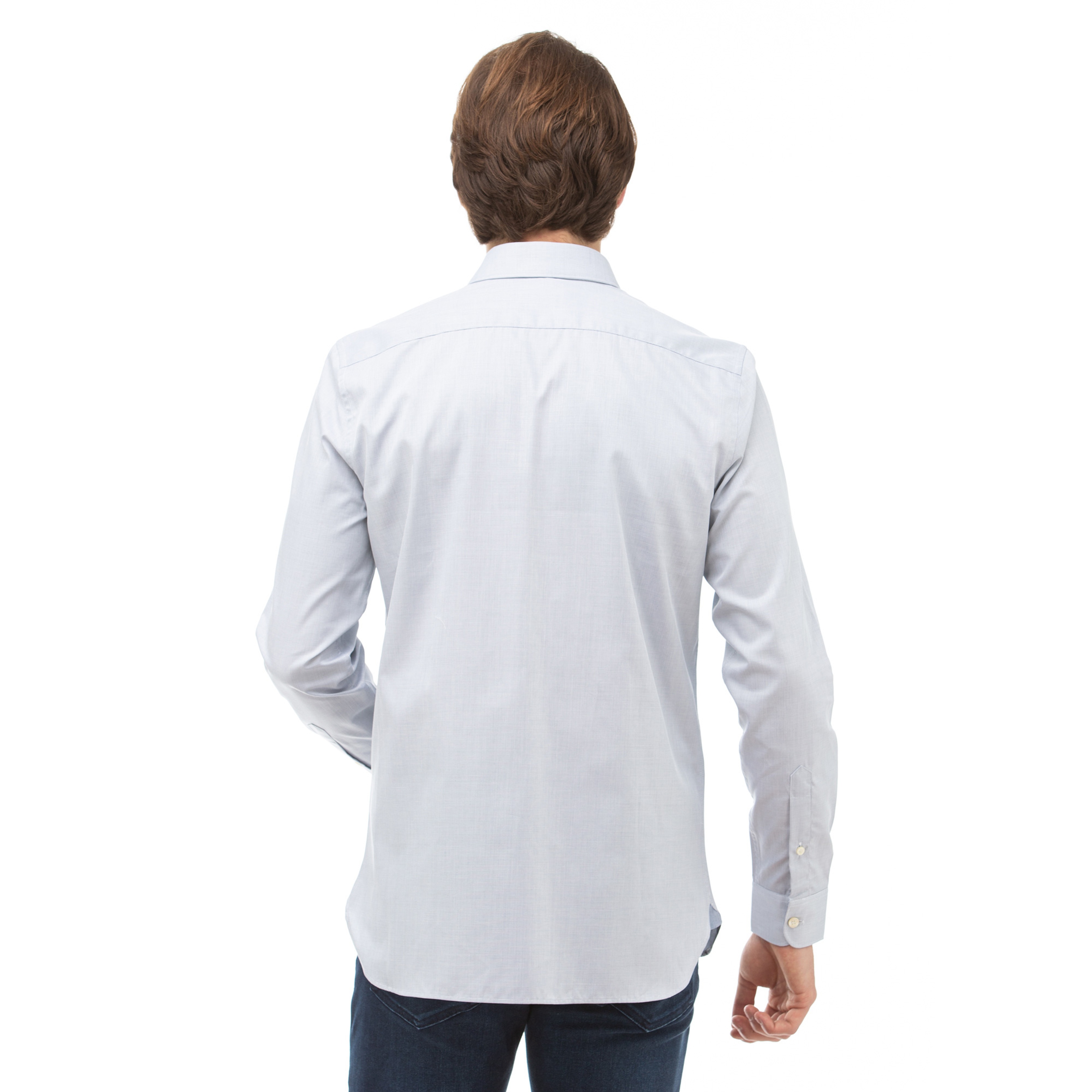 Lacoste Erkek Slim Fit Mavi Gömlek