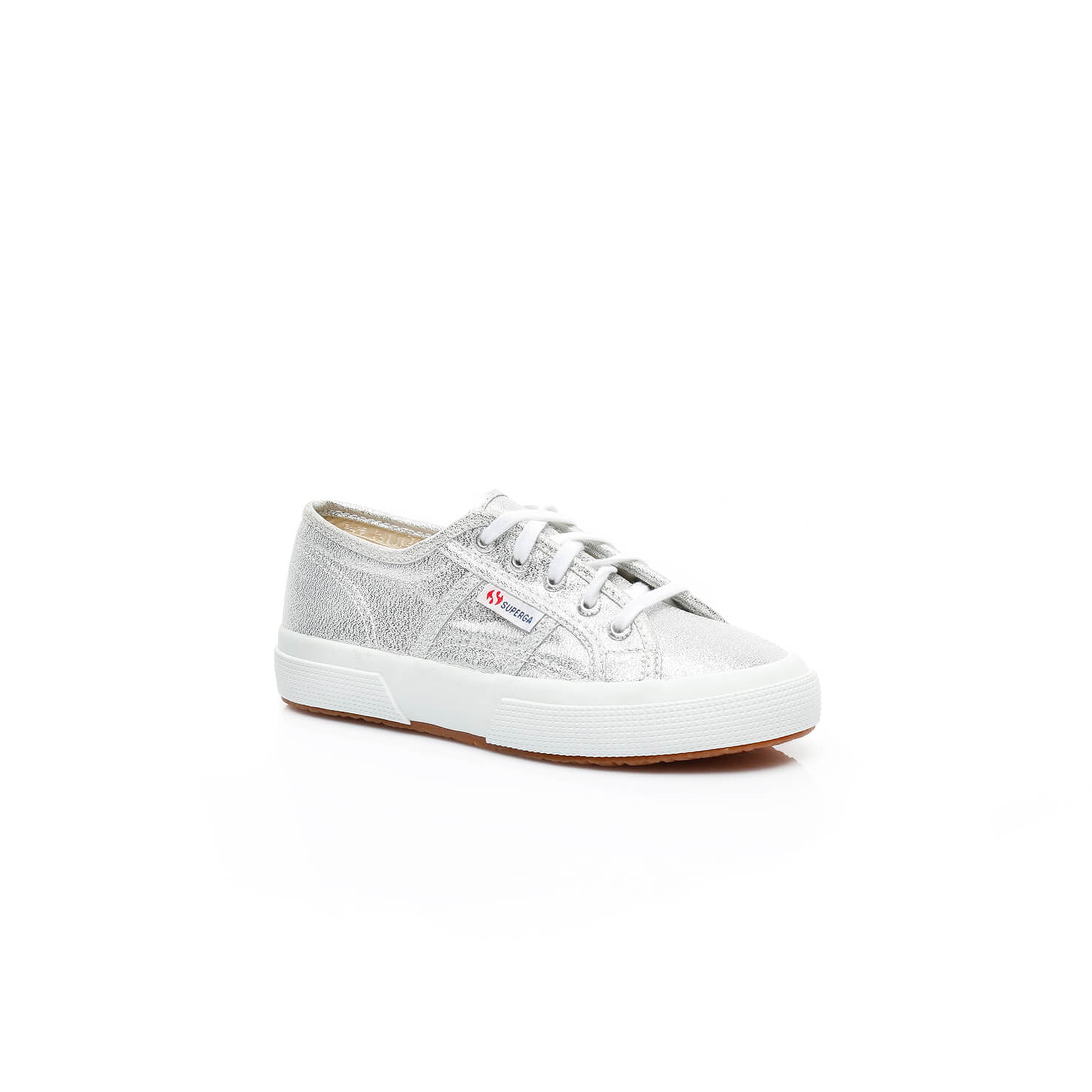 Superga 2750 Lame Çocuk Gümüş Sneaker