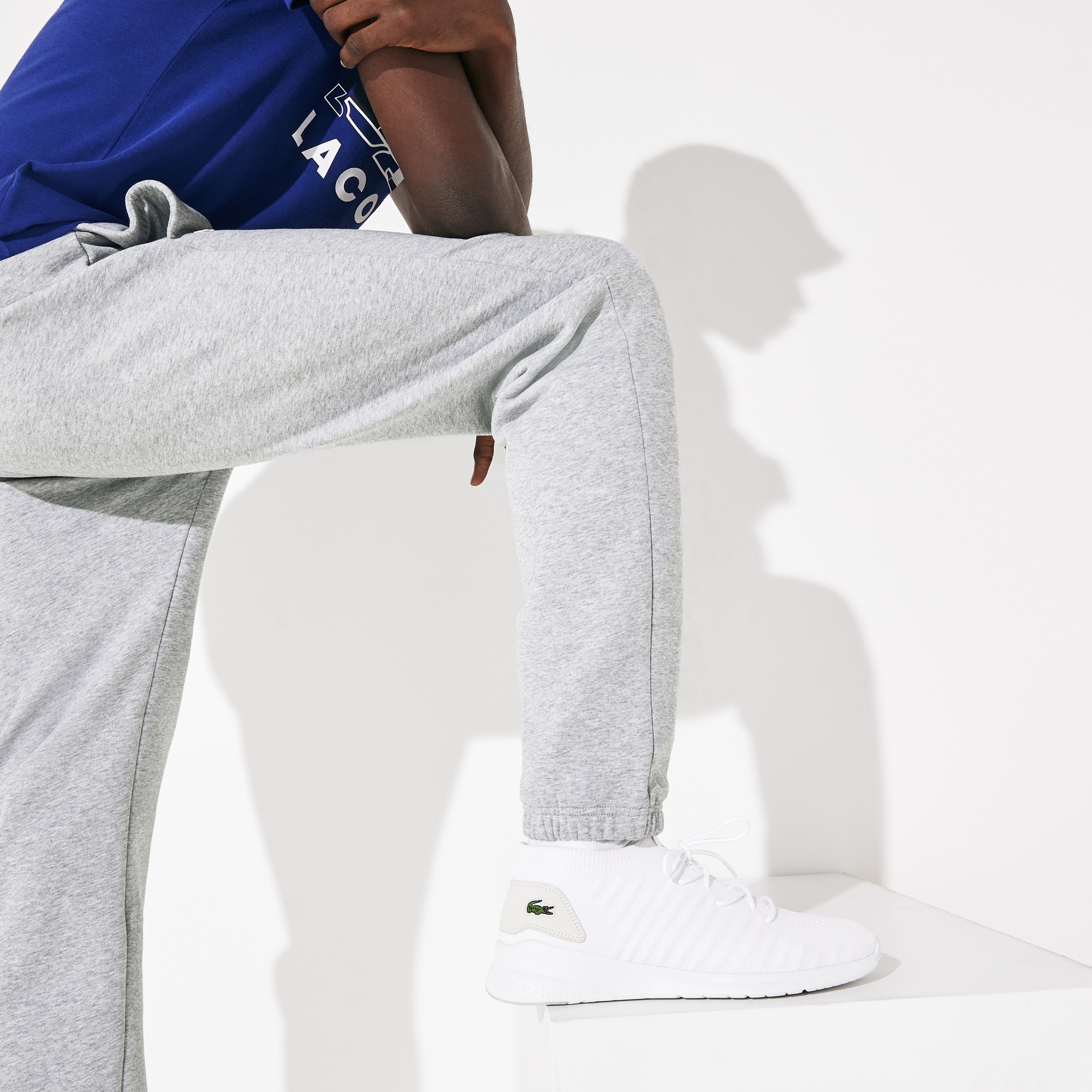 Lacoste SPORT Erkek Regular Fit Gri Eşofman Altı