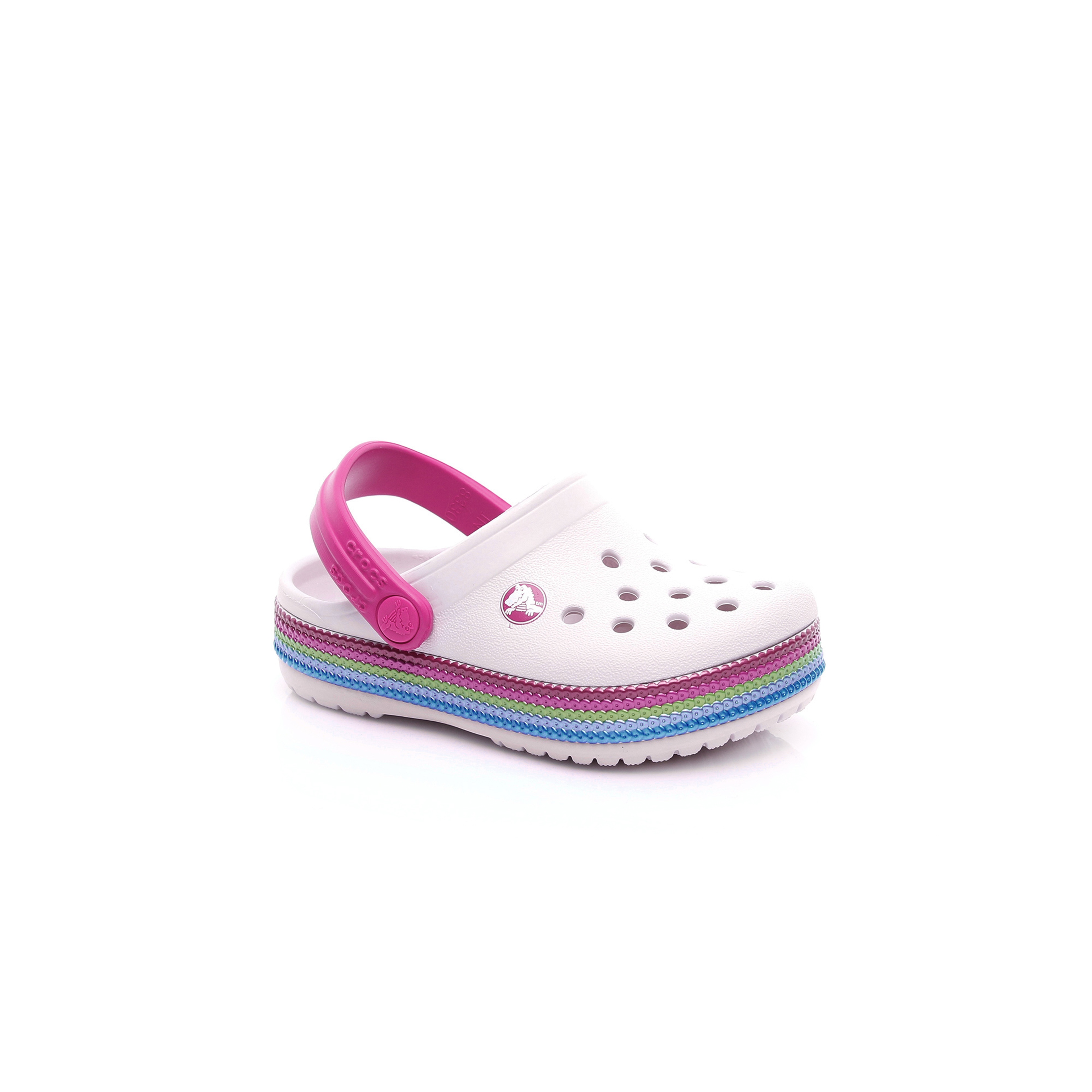 Crocs Crocband Sequin Band Clog K Çocuk Pembe Terlik