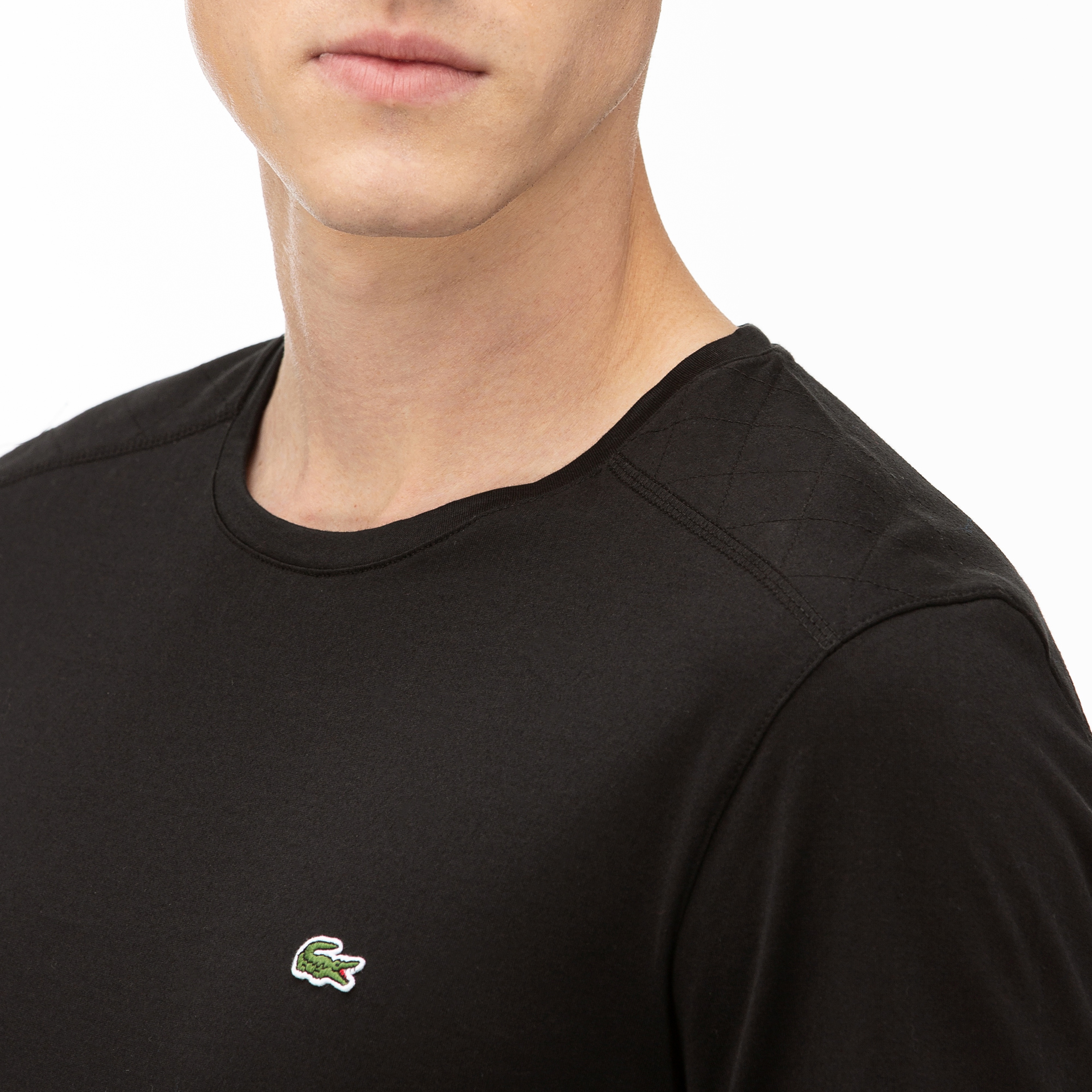 Lacoste Erkek Siyah Uzun Kollu T-Shirt