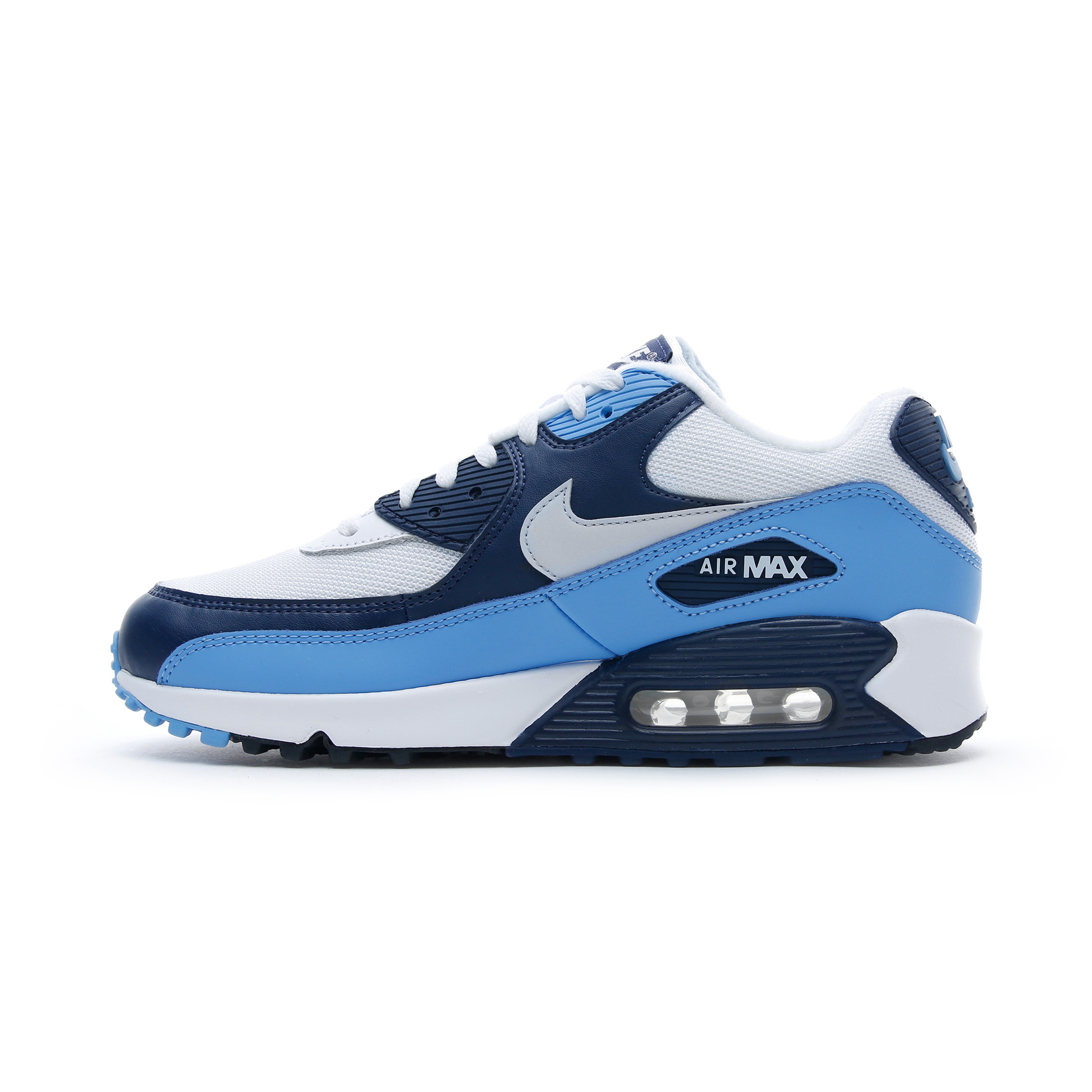 Nike Air Max 90 Essential Beyaz-Mavi Erkek Spor Ayakkabı