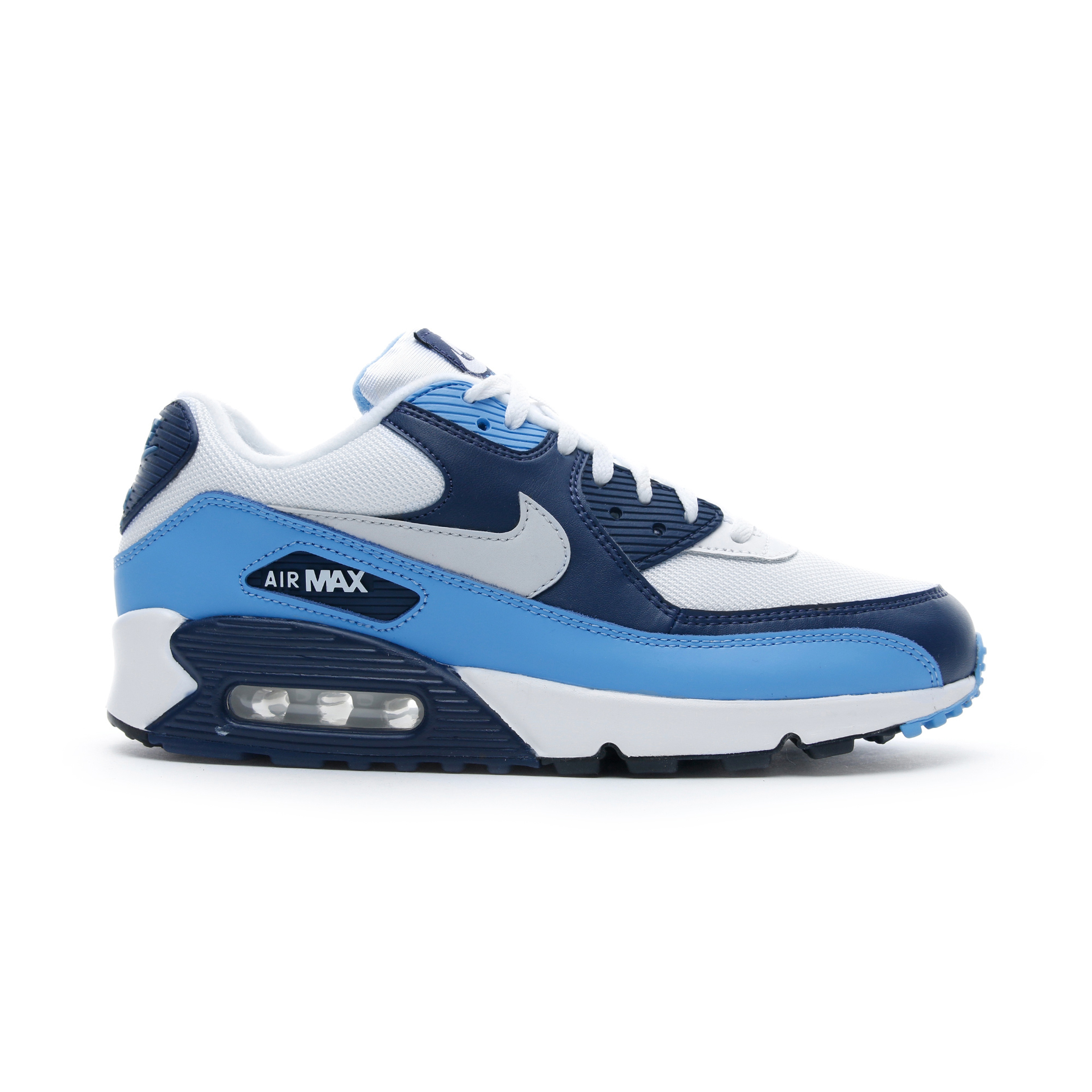 Nike Air Max 90 Essential Beyaz-Mavi Erkek Spor Ayakkabı