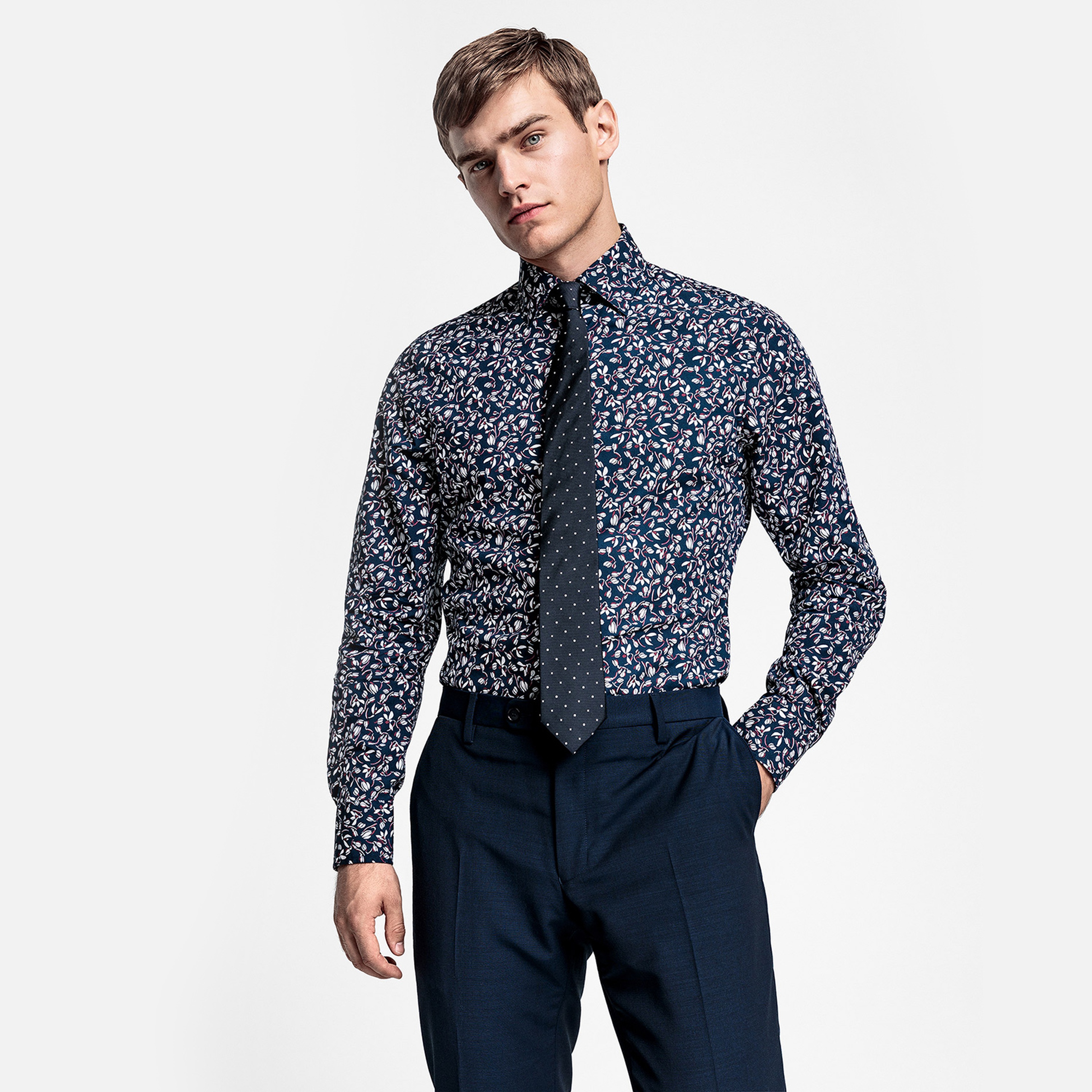 Gant Erkek Mavi Gömlek