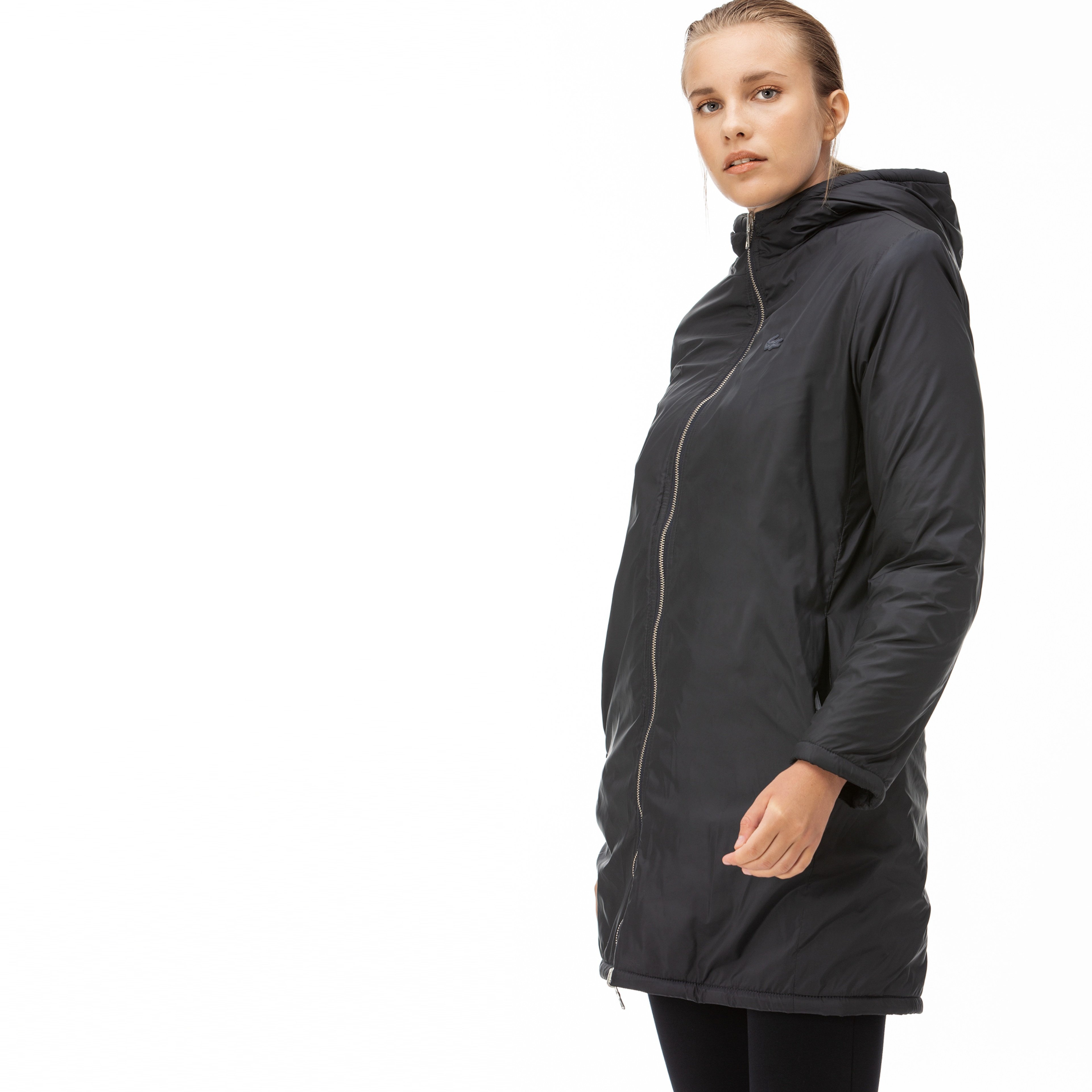 Lacoste Kadın Lacivert Mont