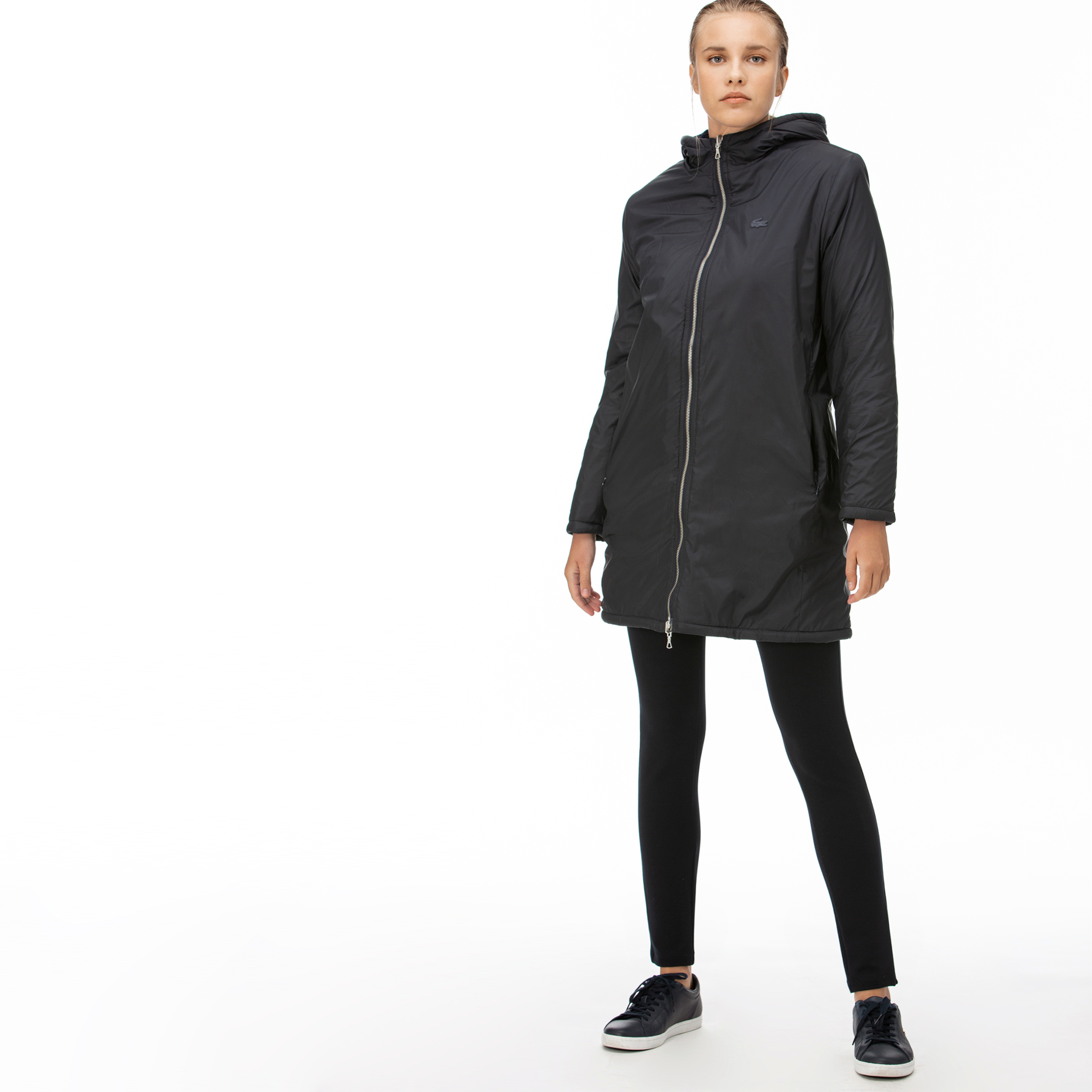 Lacoste Kadın Lacivert Mont