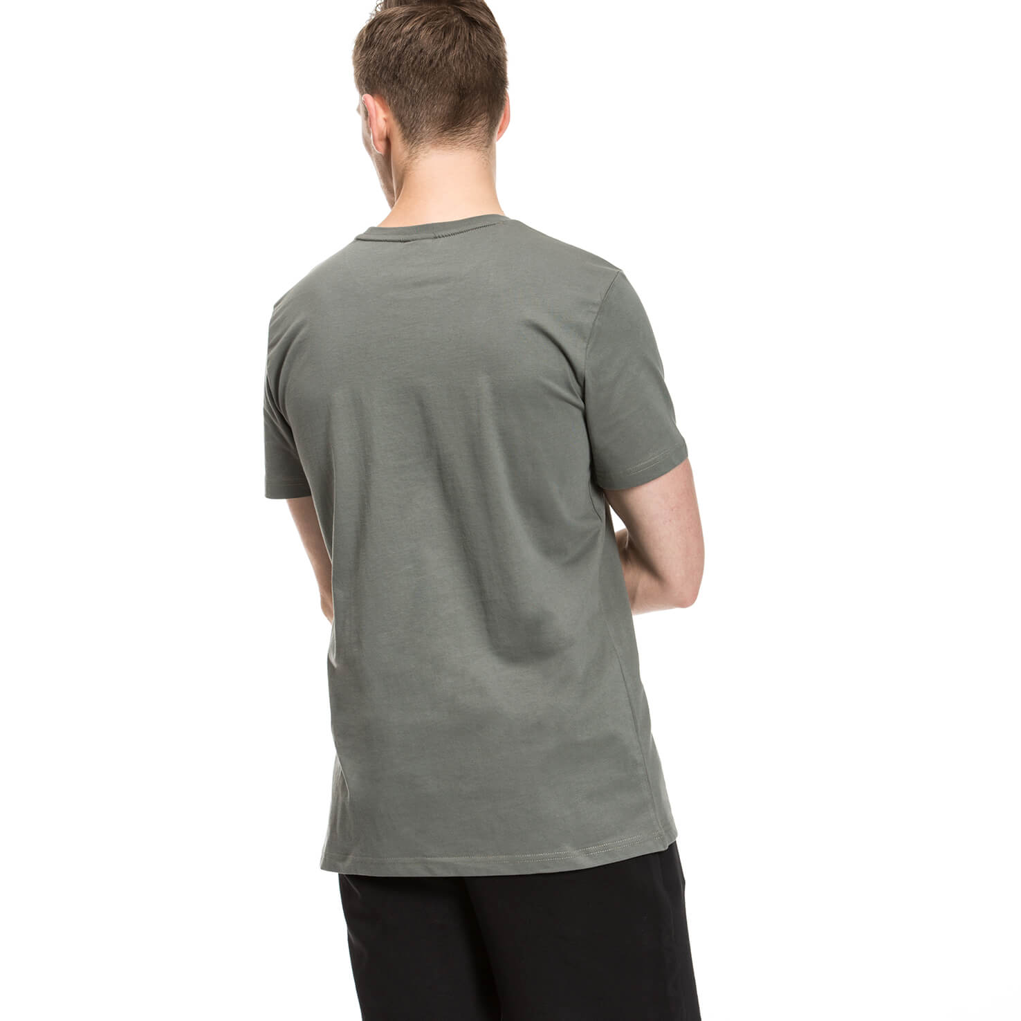 Puma Archieve Logo Erkek Gri T-shirt