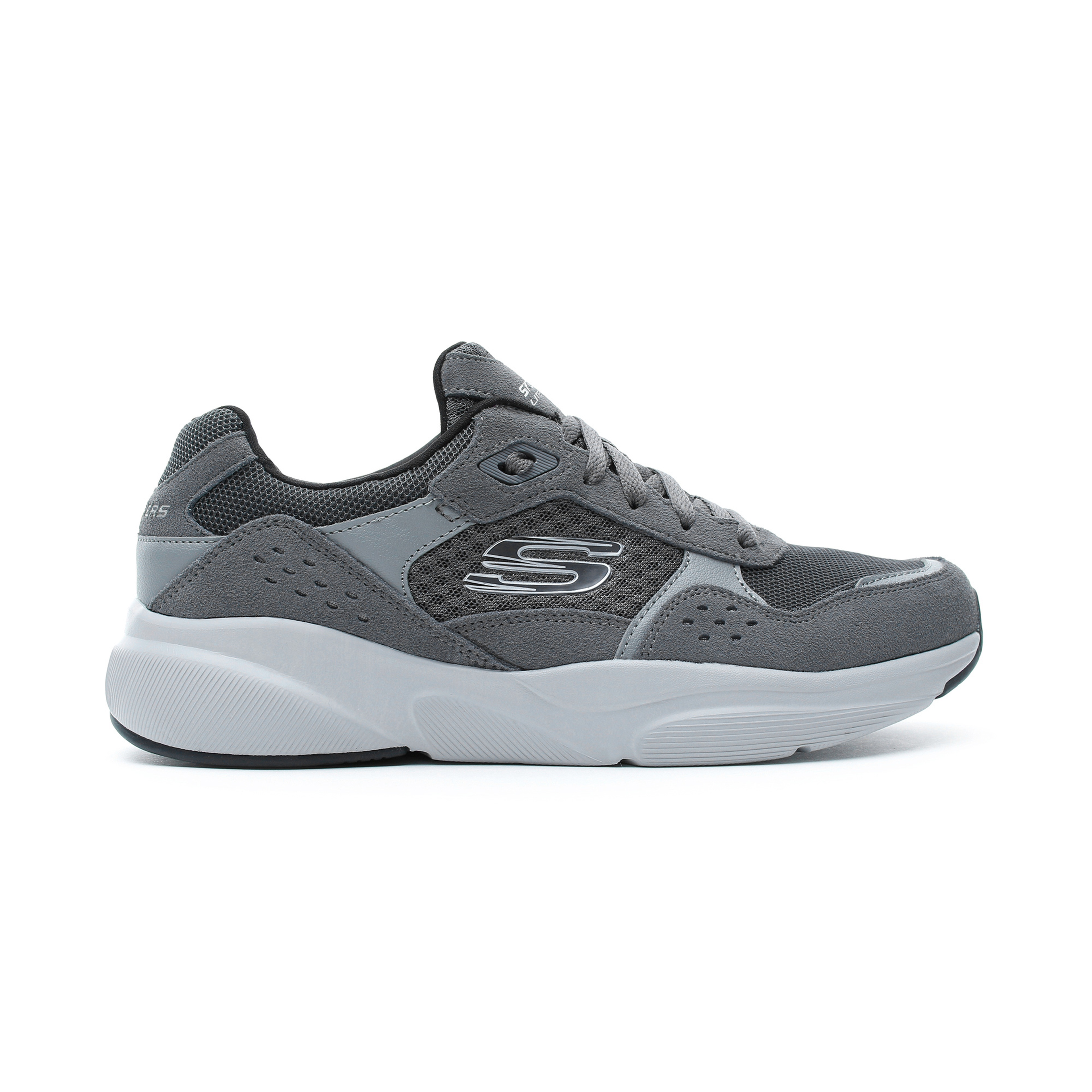 Skechers Meridian- Ostwall Erkek Gri Spor Ayakkabı