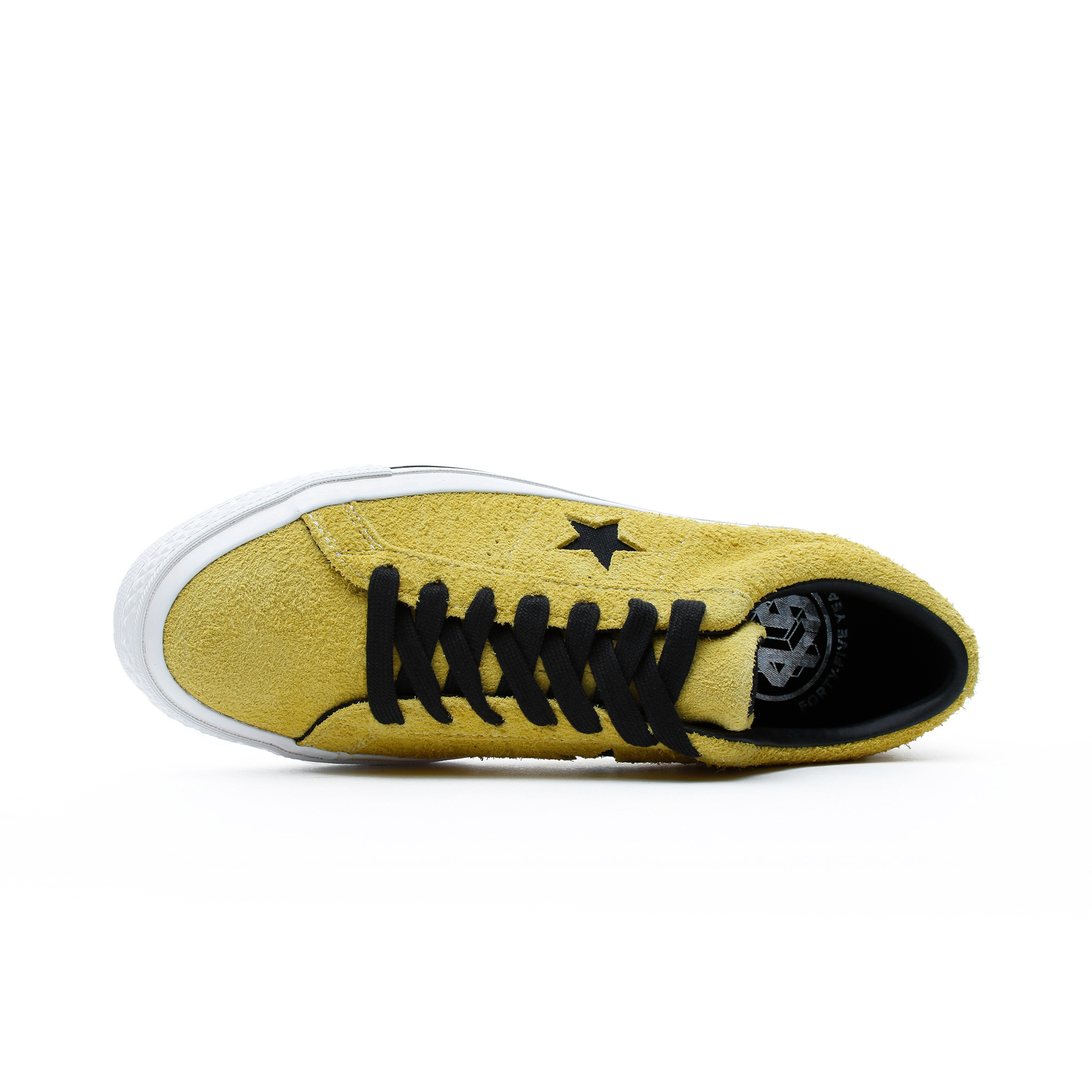 Converse One Star Dark Star Vintage Suede Erkek Sarı Sneaker