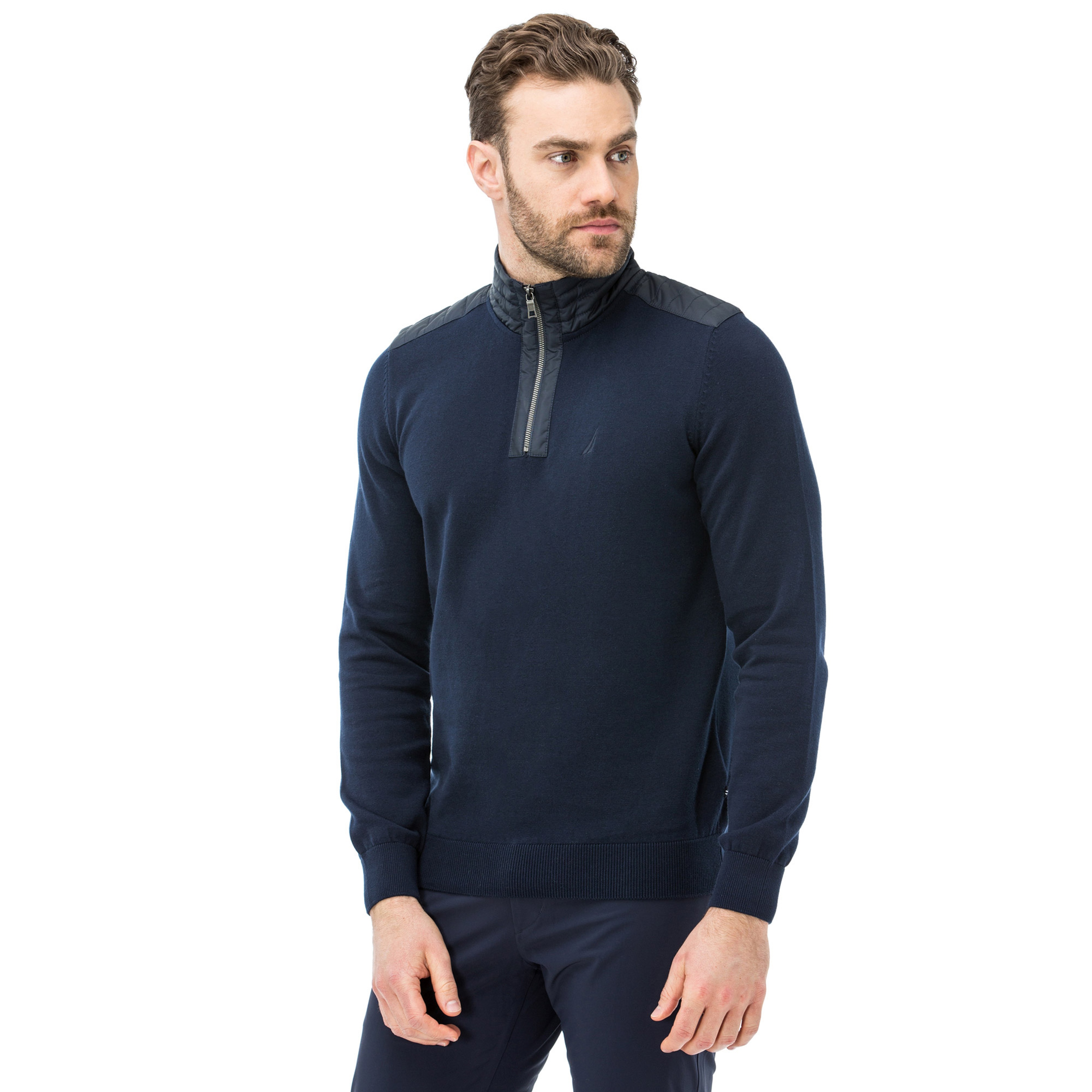 Nautica Erkek Classıc Fıt Lacivert Triko