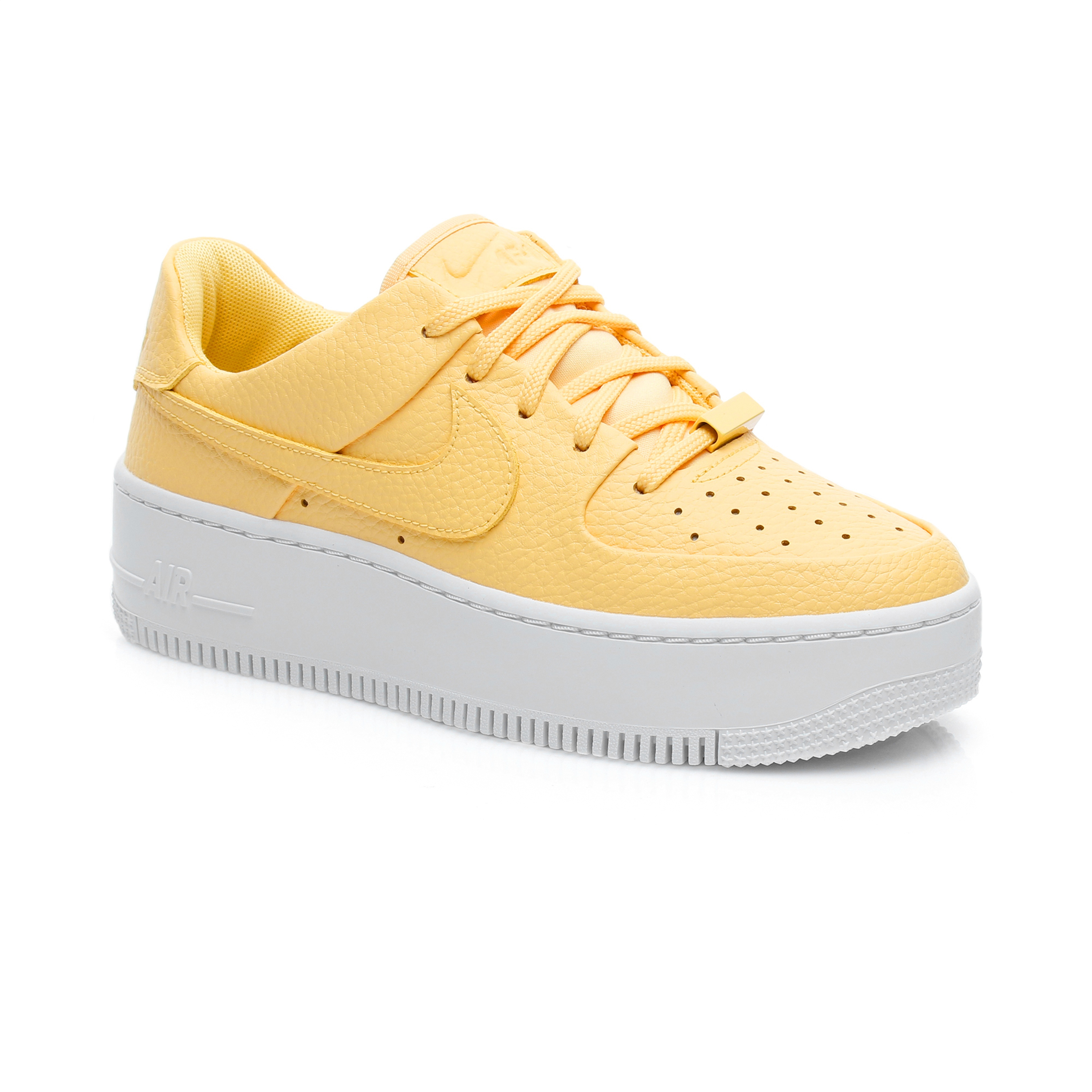 Nike Air Force 1 Sage Low Sarı Kadın Spor Ayakkabı