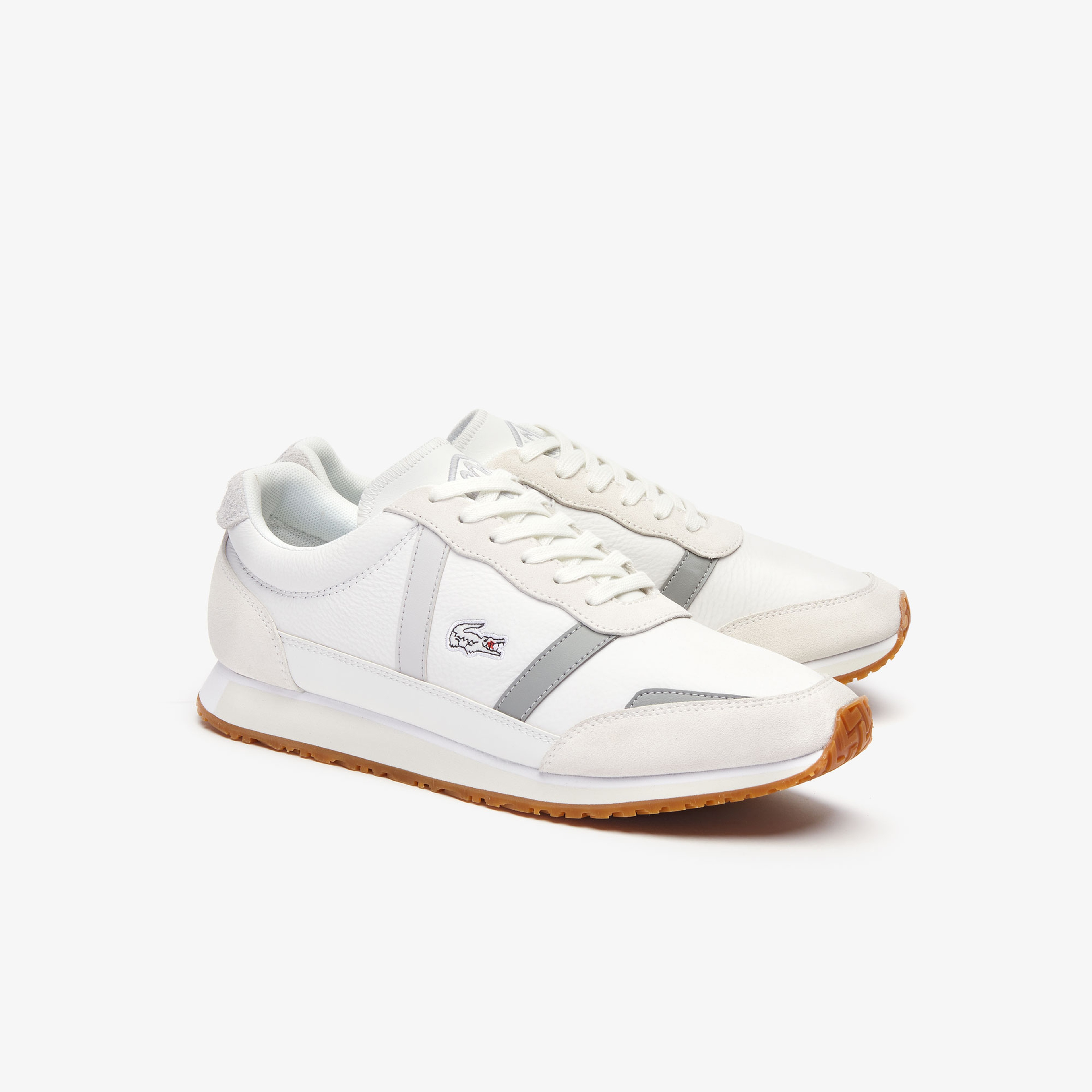 Lacoste Partner 319 1 Sfa Kadın Beyaz - Gri Sneaker