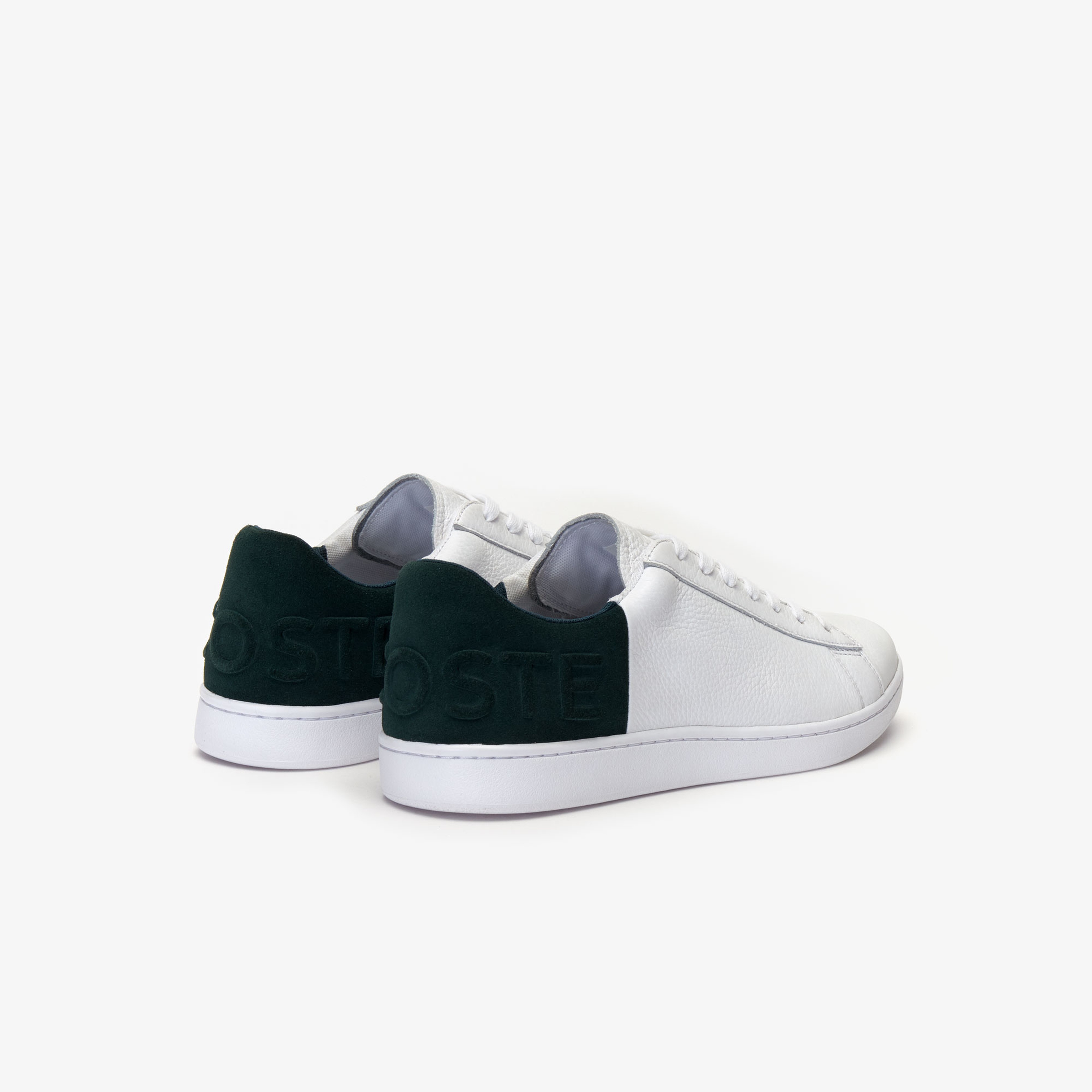Lacoste Carnaby Evo 419 2 Sma Erkek Beyaz - Koyu Yeşil Sneaker
