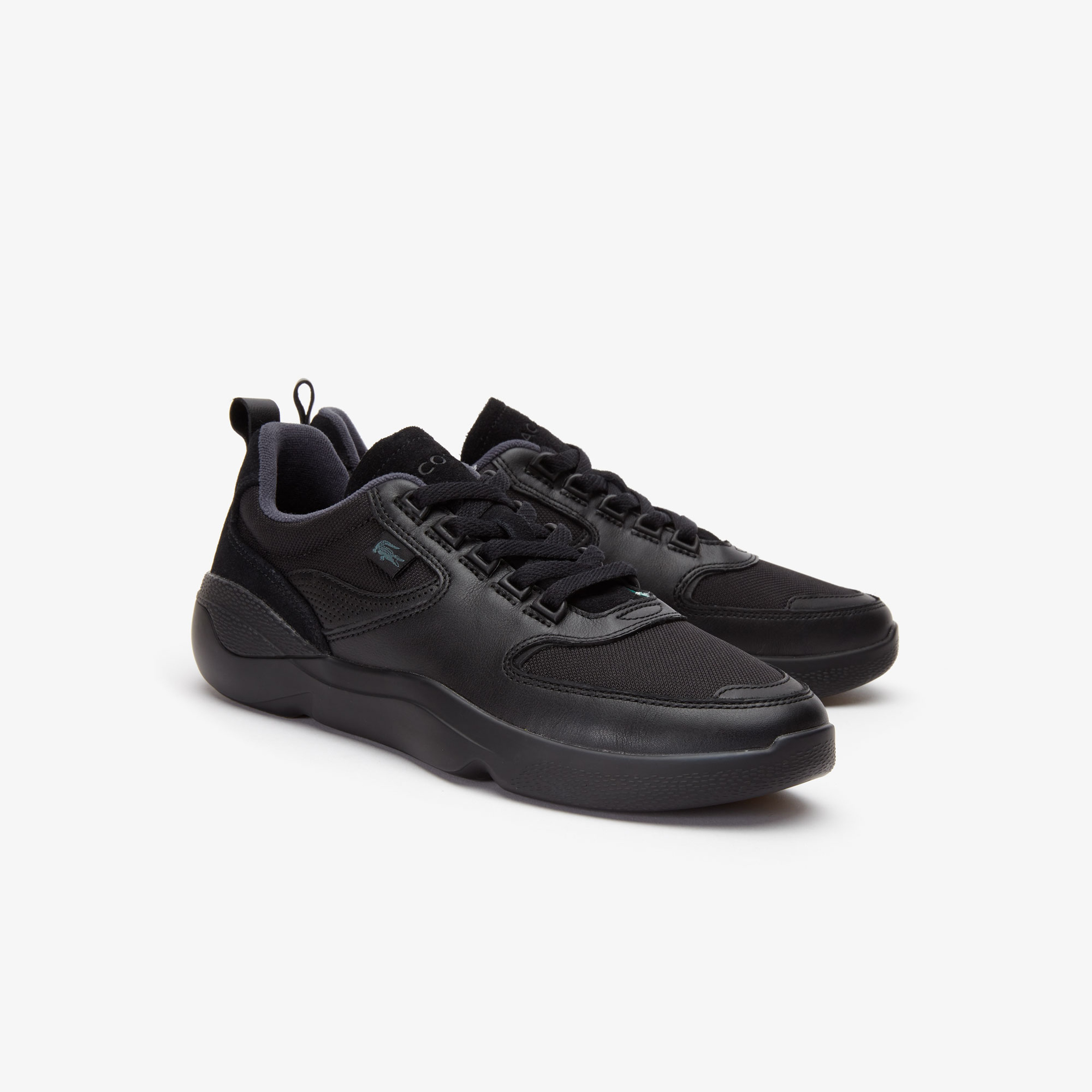 Lacoste Wildcard 319 1 Sma Erkek Siyah Sneaker