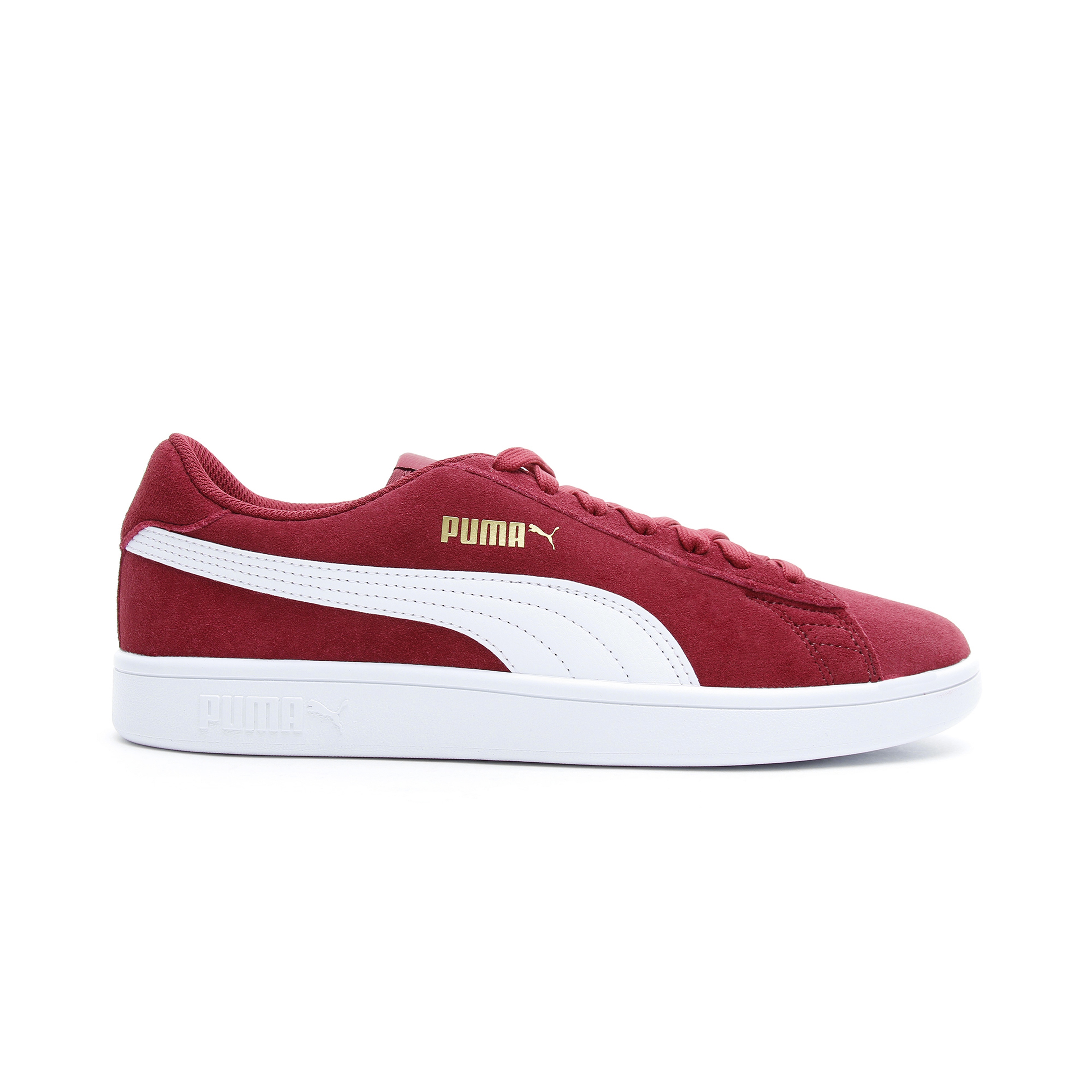 Puma Smash V2 Erkek Bordo Spor Ayakkabı
