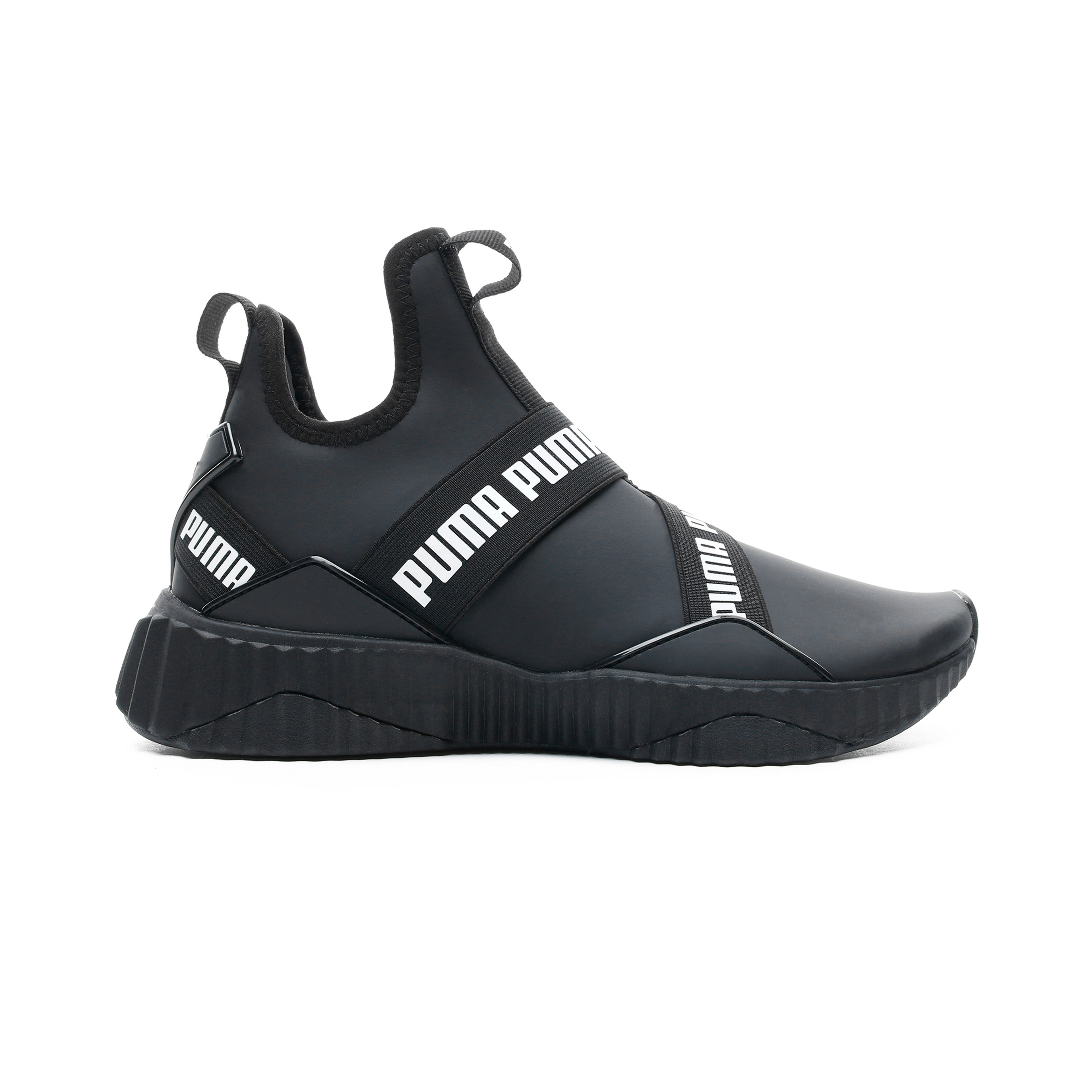 Puma Defy Mid Matte Kadın Siyah Spor Ayakkabı