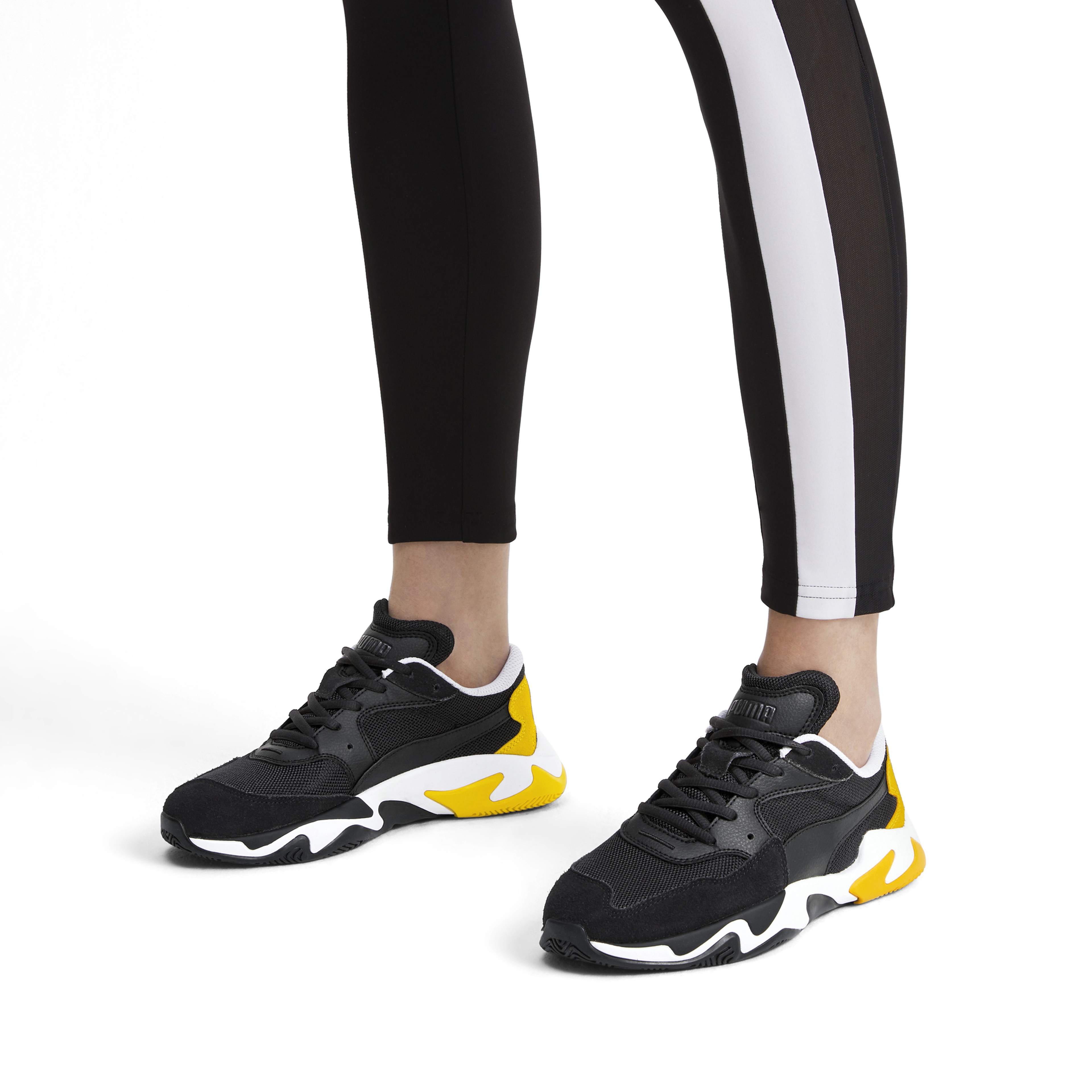 Puma Storm Adrenaline Kadın Siyah Spor Ayakkabı