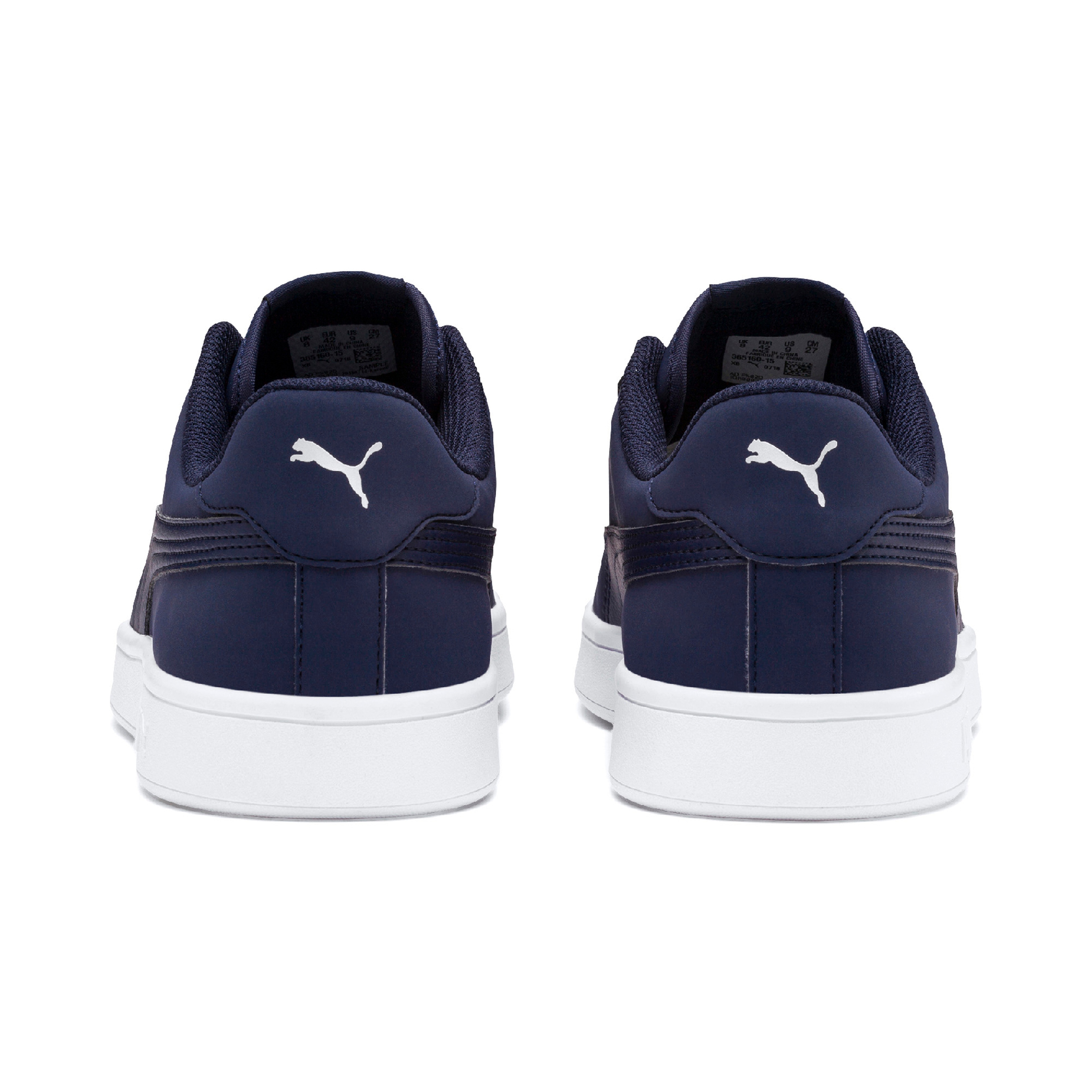 Puma Smash V2 Buck Erkek Gri Spor Ayakkabı