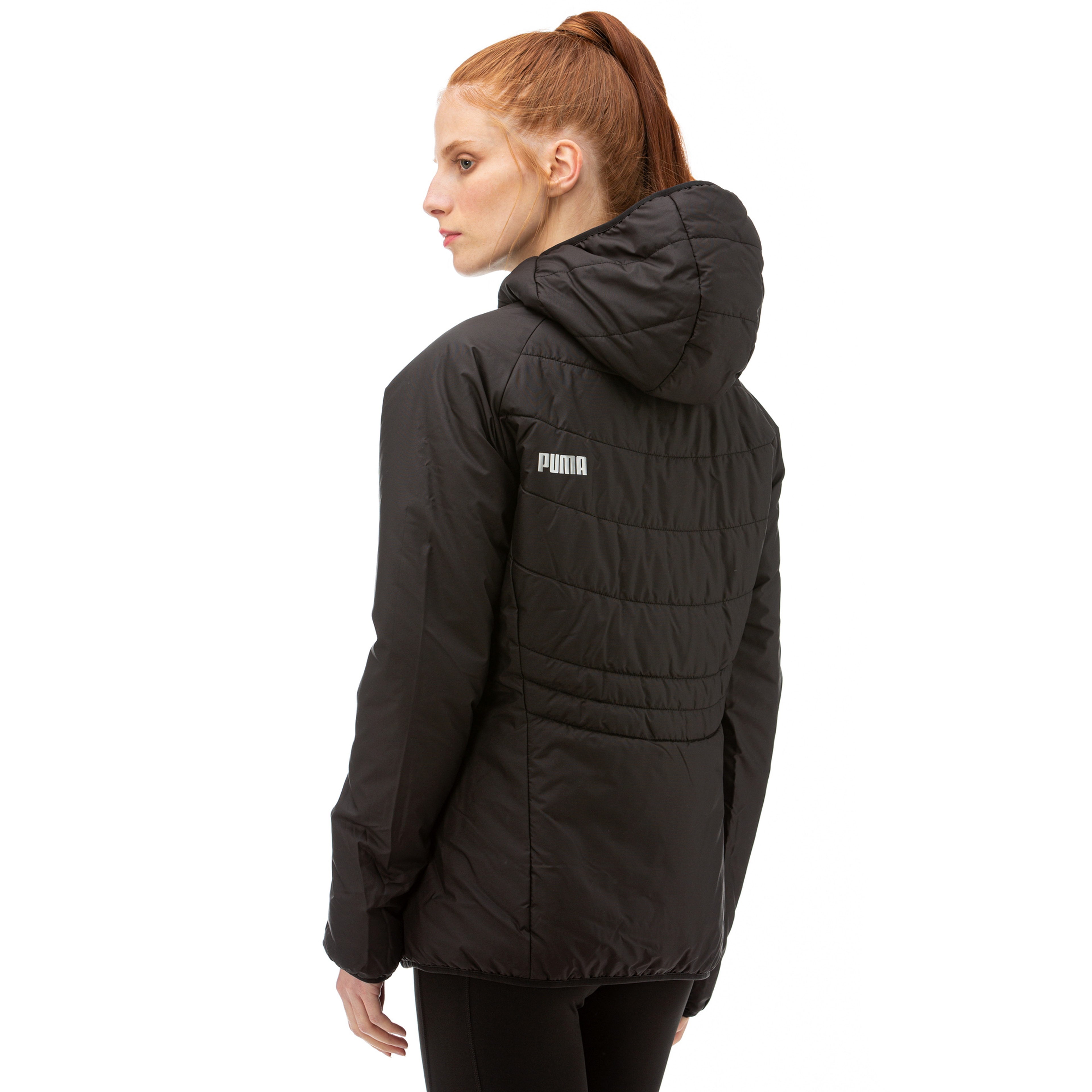 Puma Warmcell Padded Kadın Siyah Mont