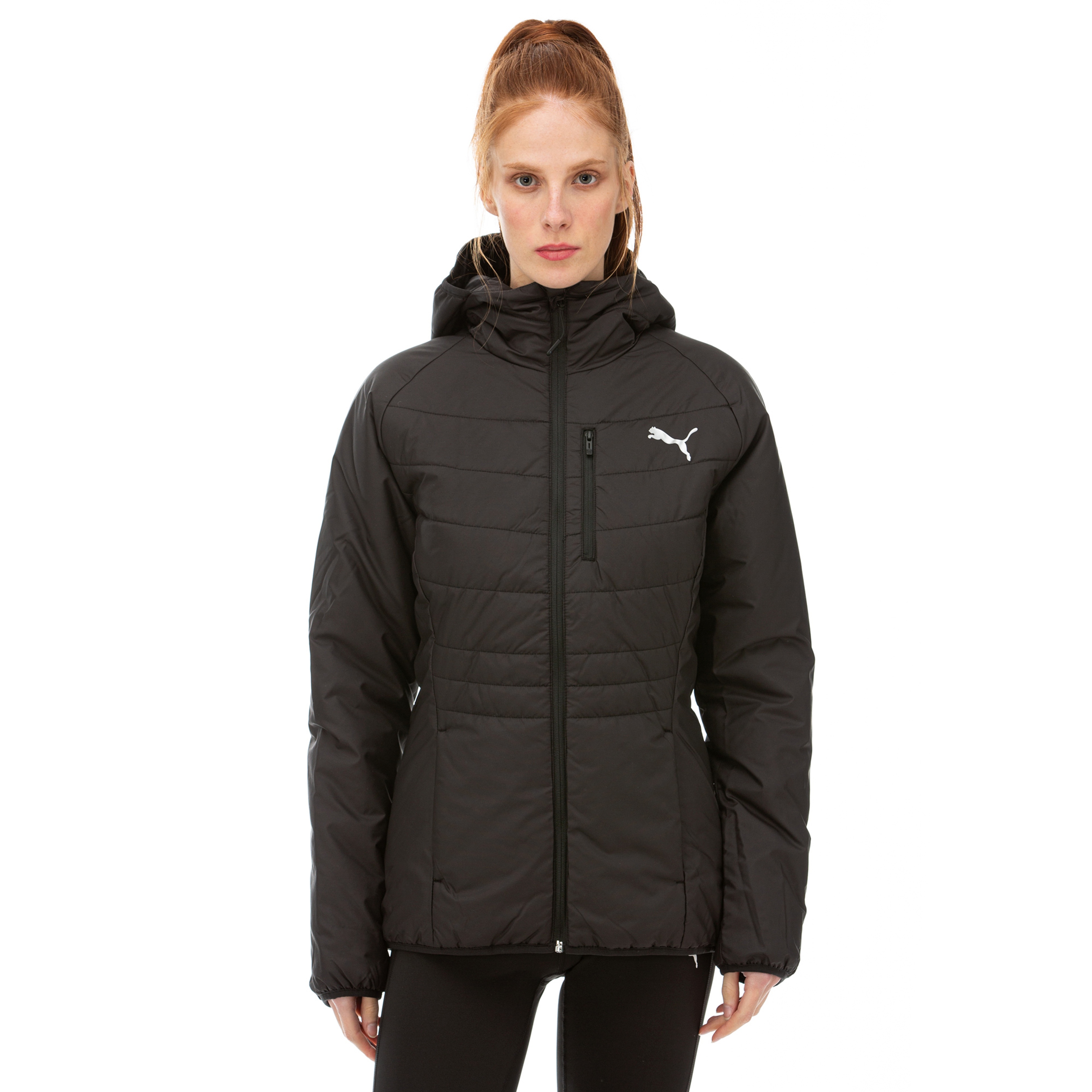 Puma Warmcell Padded Kadın Siyah Mont