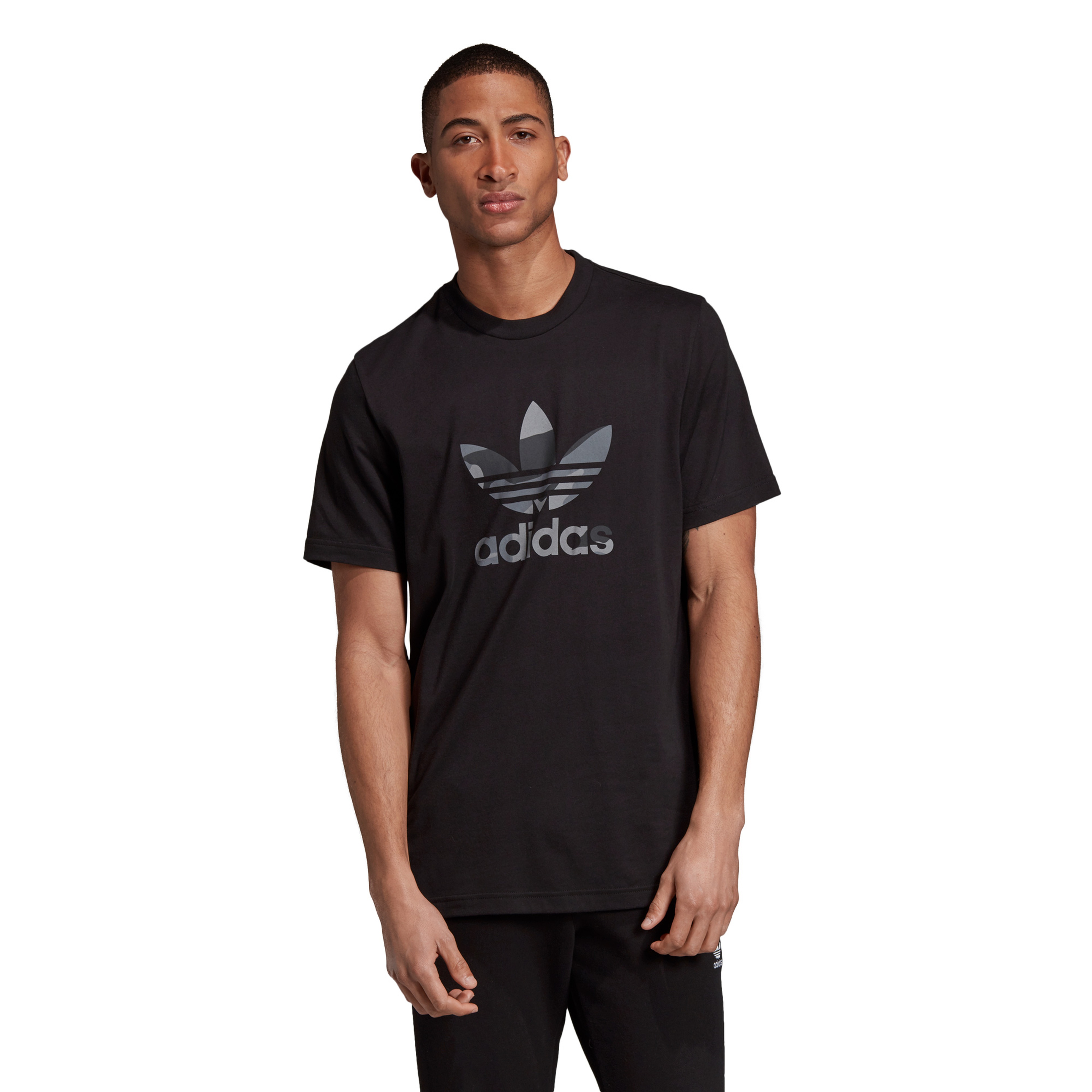 adidas Camo Infill Siyah Erkek T-Shirt