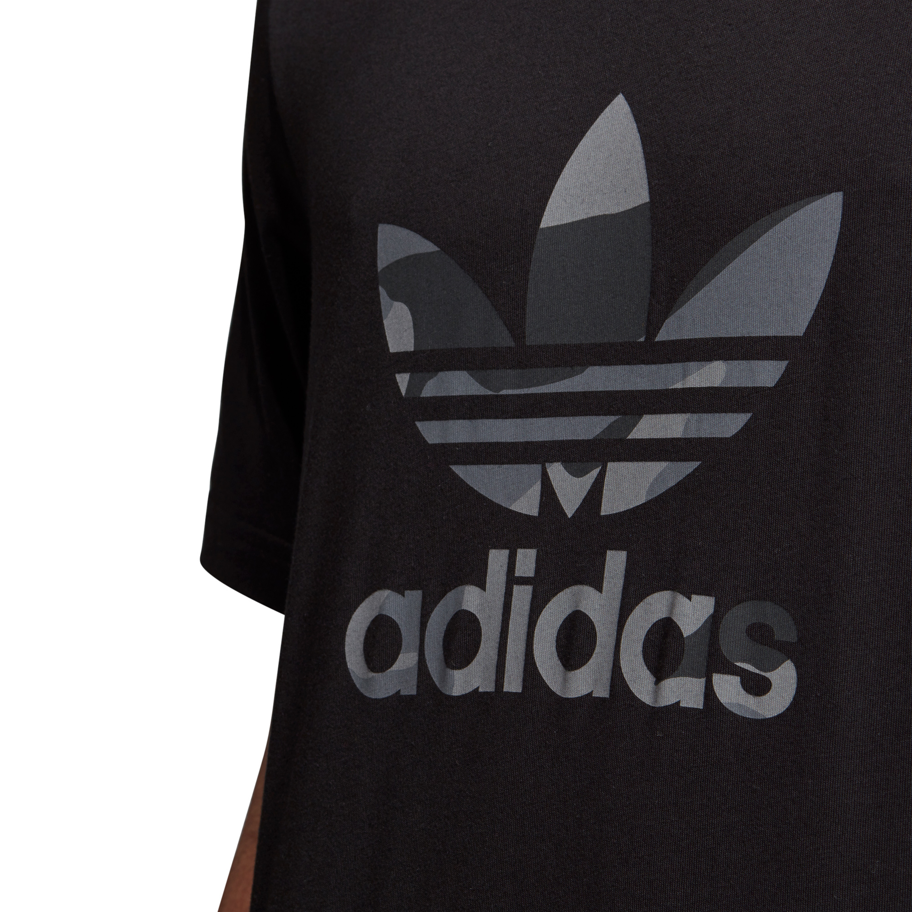 adidas Camo Infill Siyah Erkek T-Shirt
