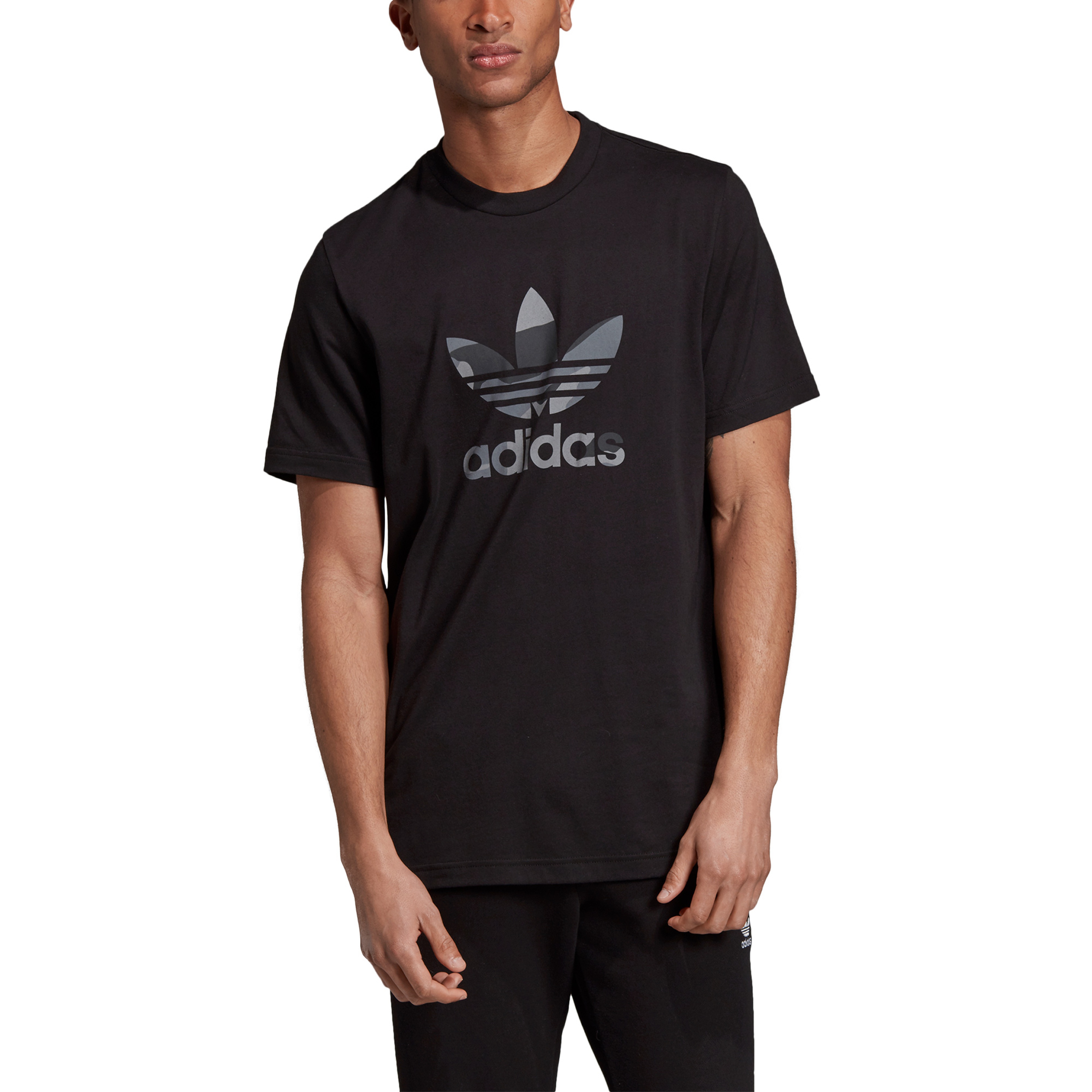 adidas Camo Infill Siyah Erkek T-Shirt