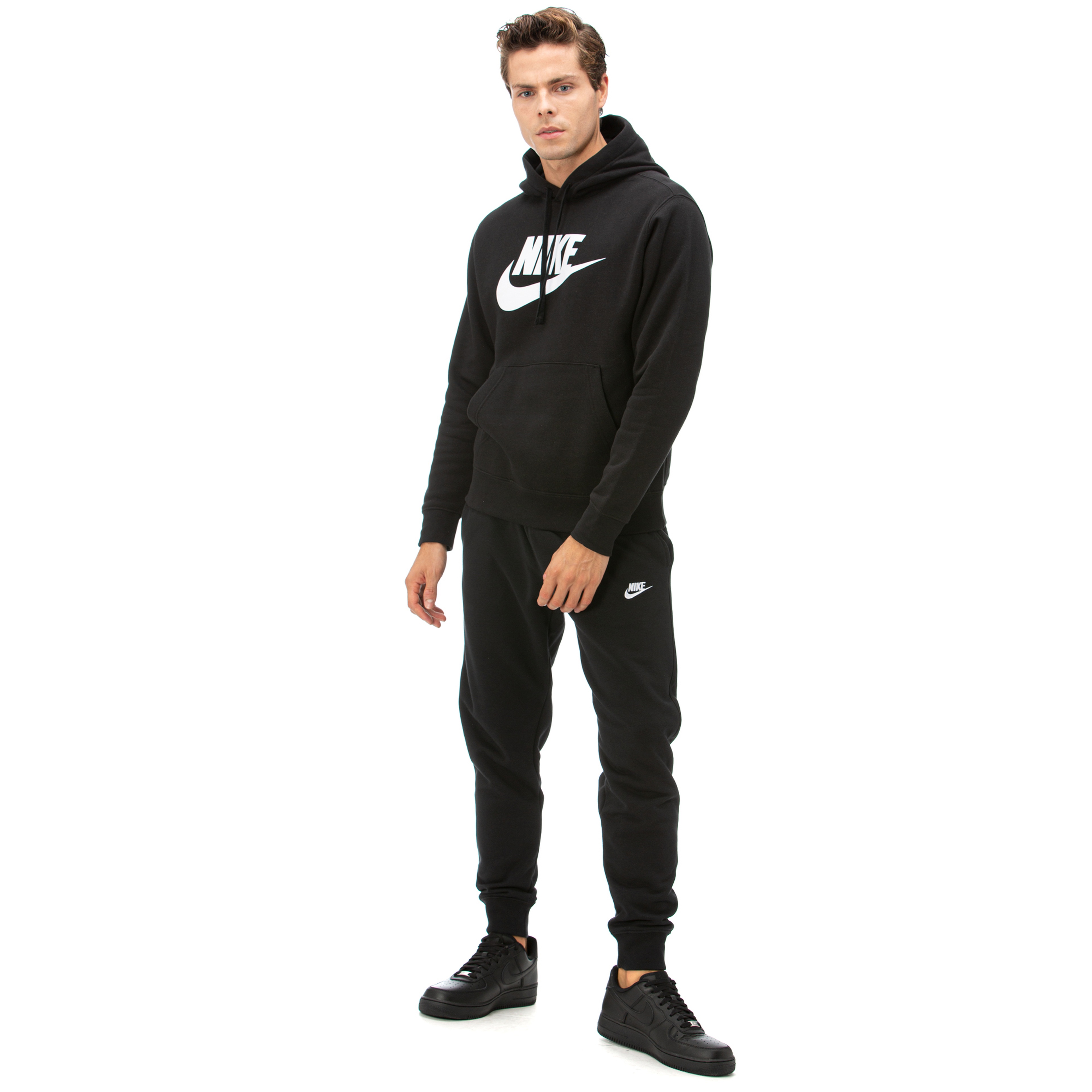 Nike Club Erkek Siyah Eşofman Altı