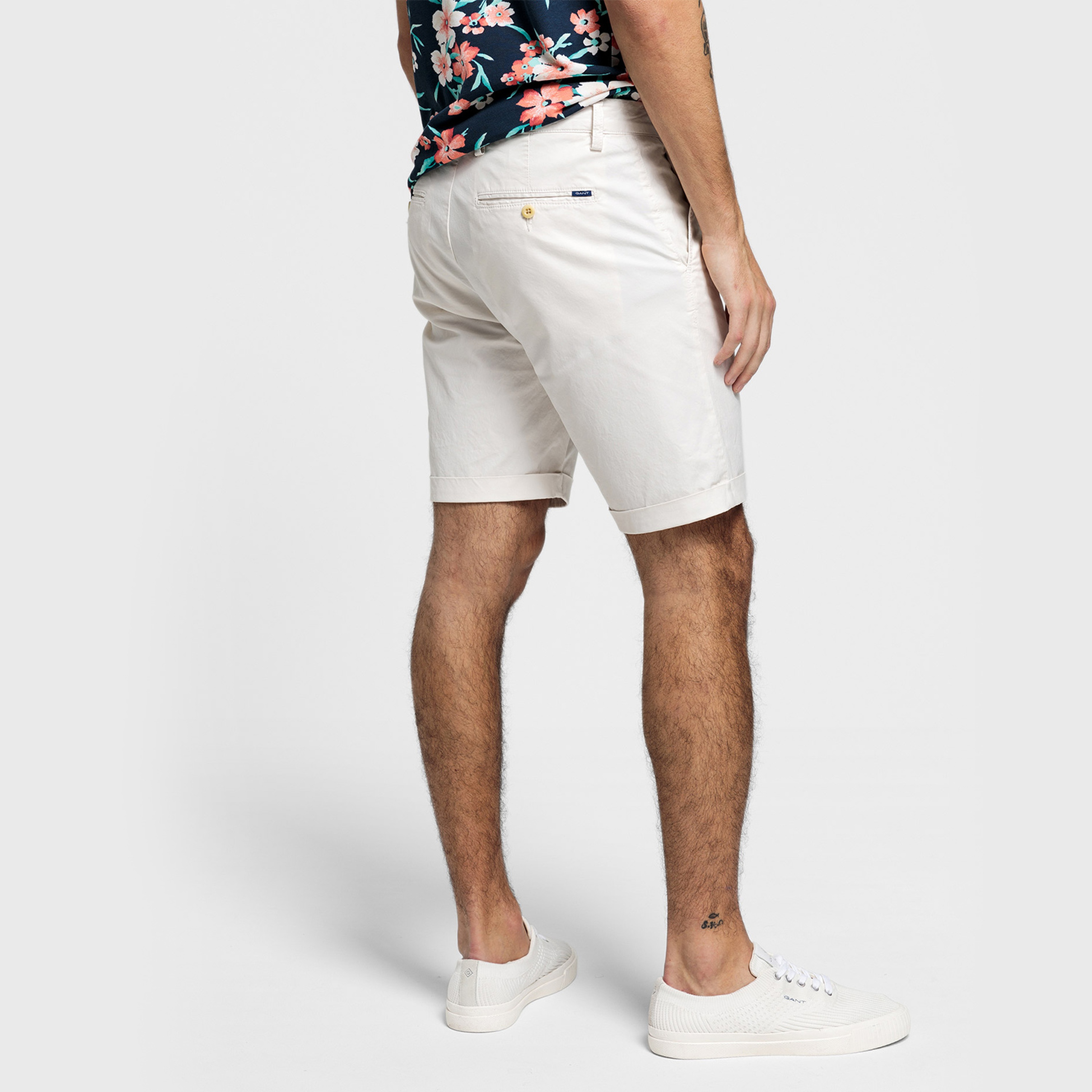 GANT Erkek Krem Rengi Regular Fit Şort