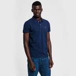 GANT Erkek Lacivert Slim Fit Polo