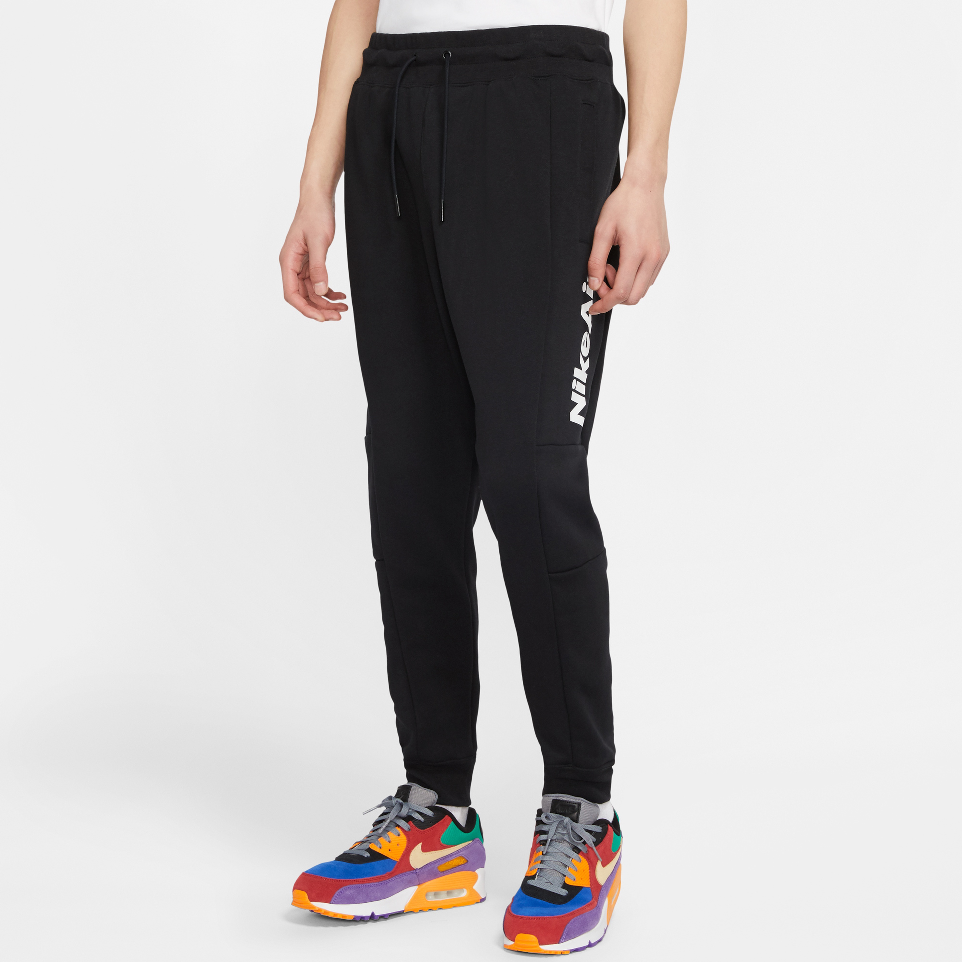 Nike Sportwear Air Erkek Siyah Eşofman Altı