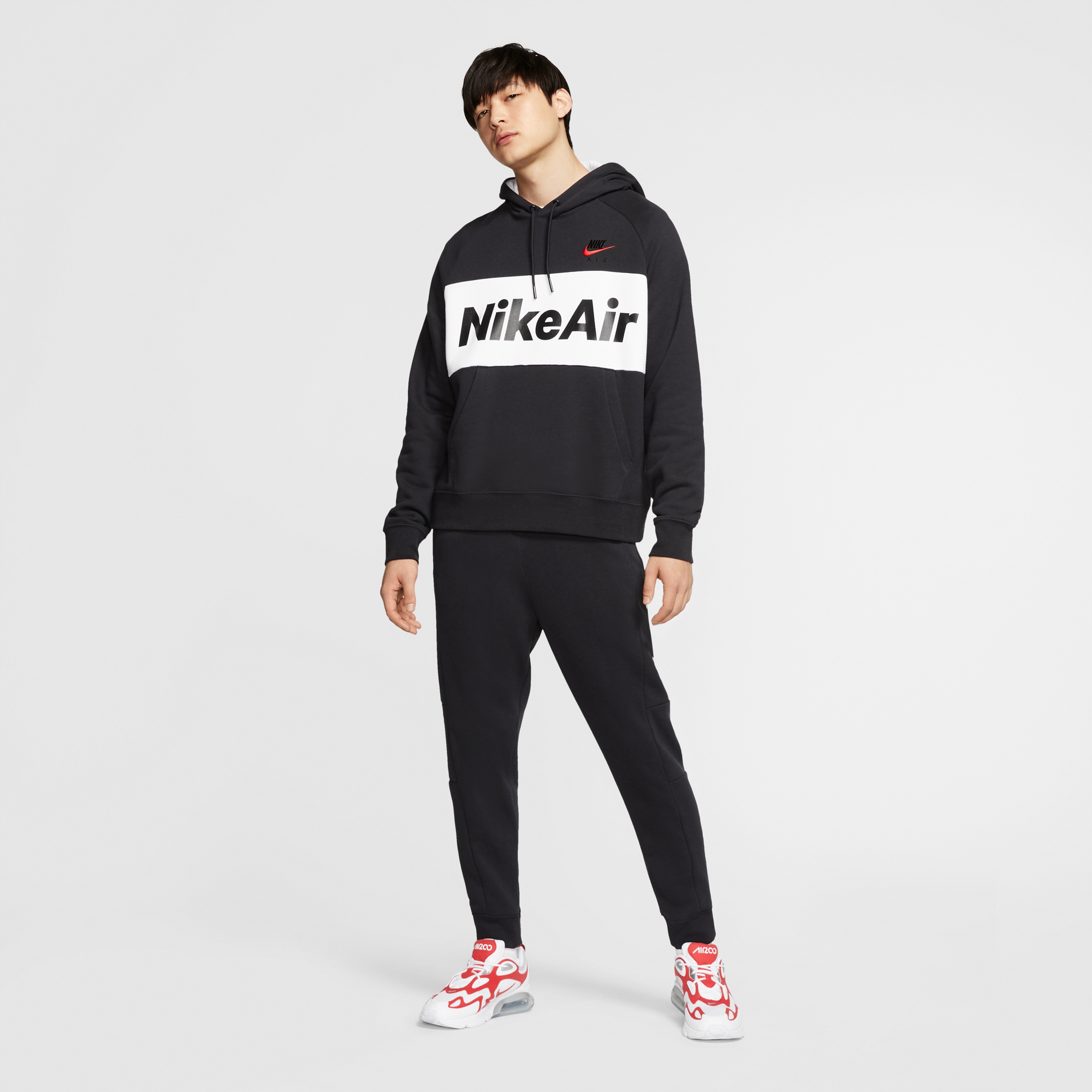 Nike Sportwear Air Erkek Siyah Eşofman Altı