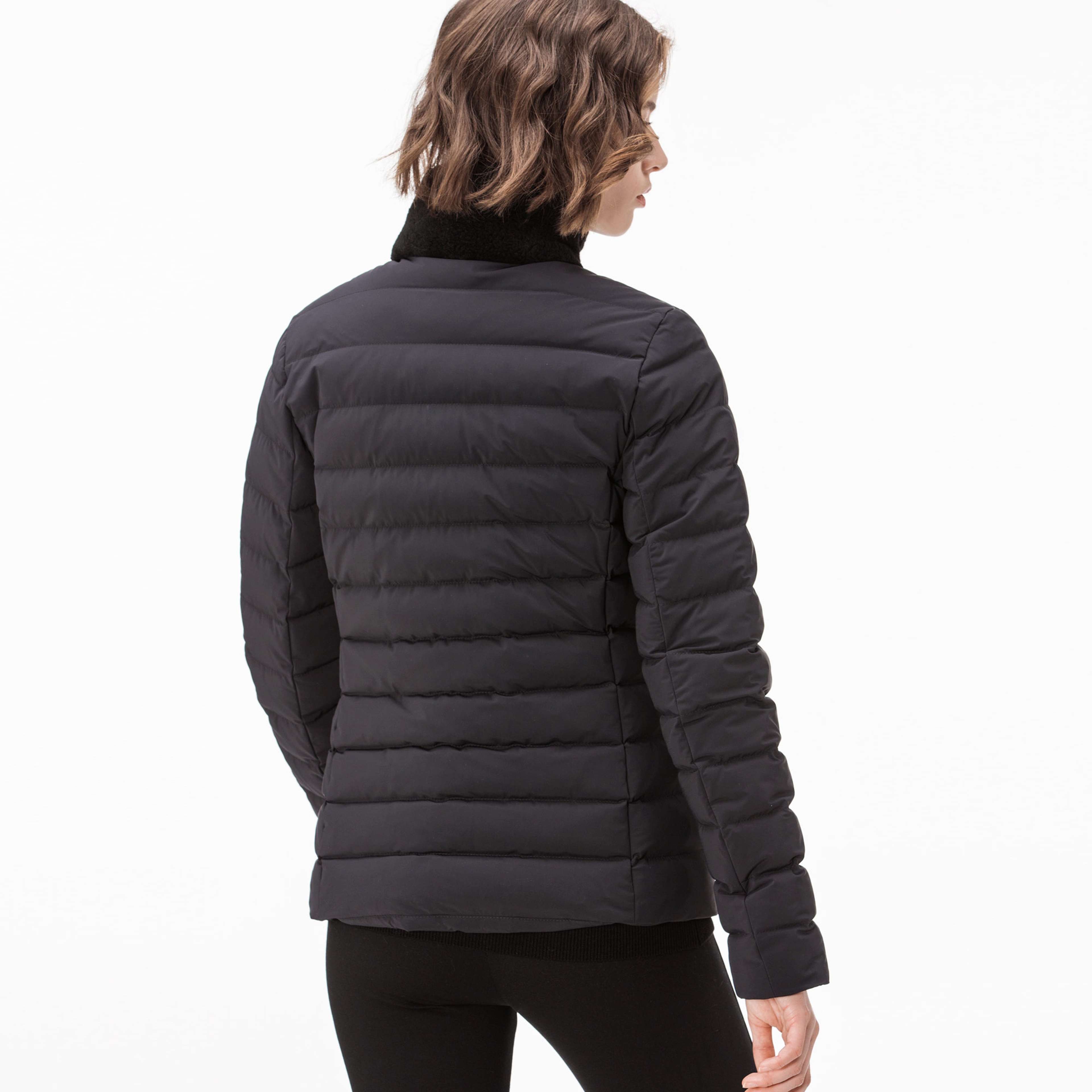 Lacoste Kadın Siyah Mont