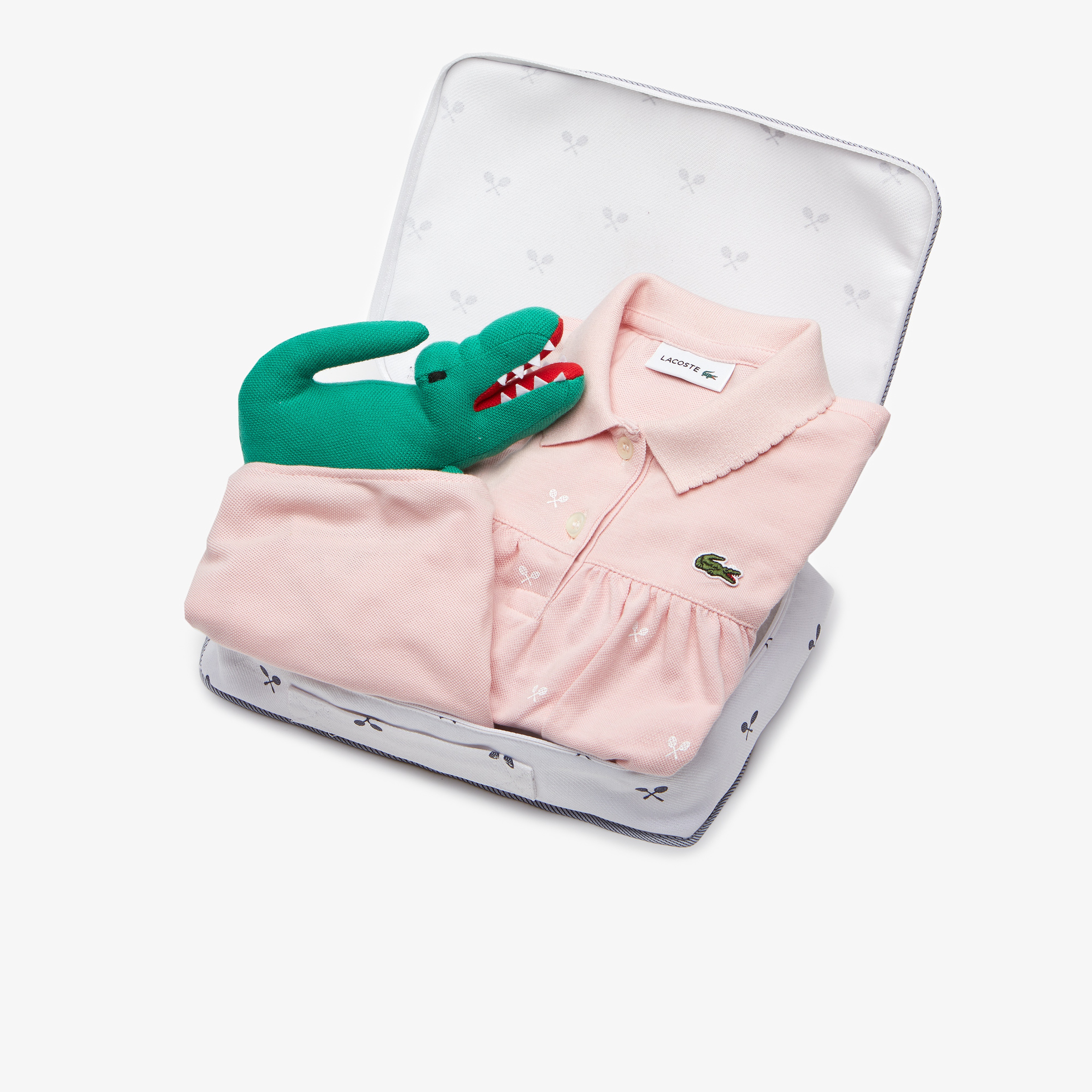 Lacoste Bebek Pembe Pijama