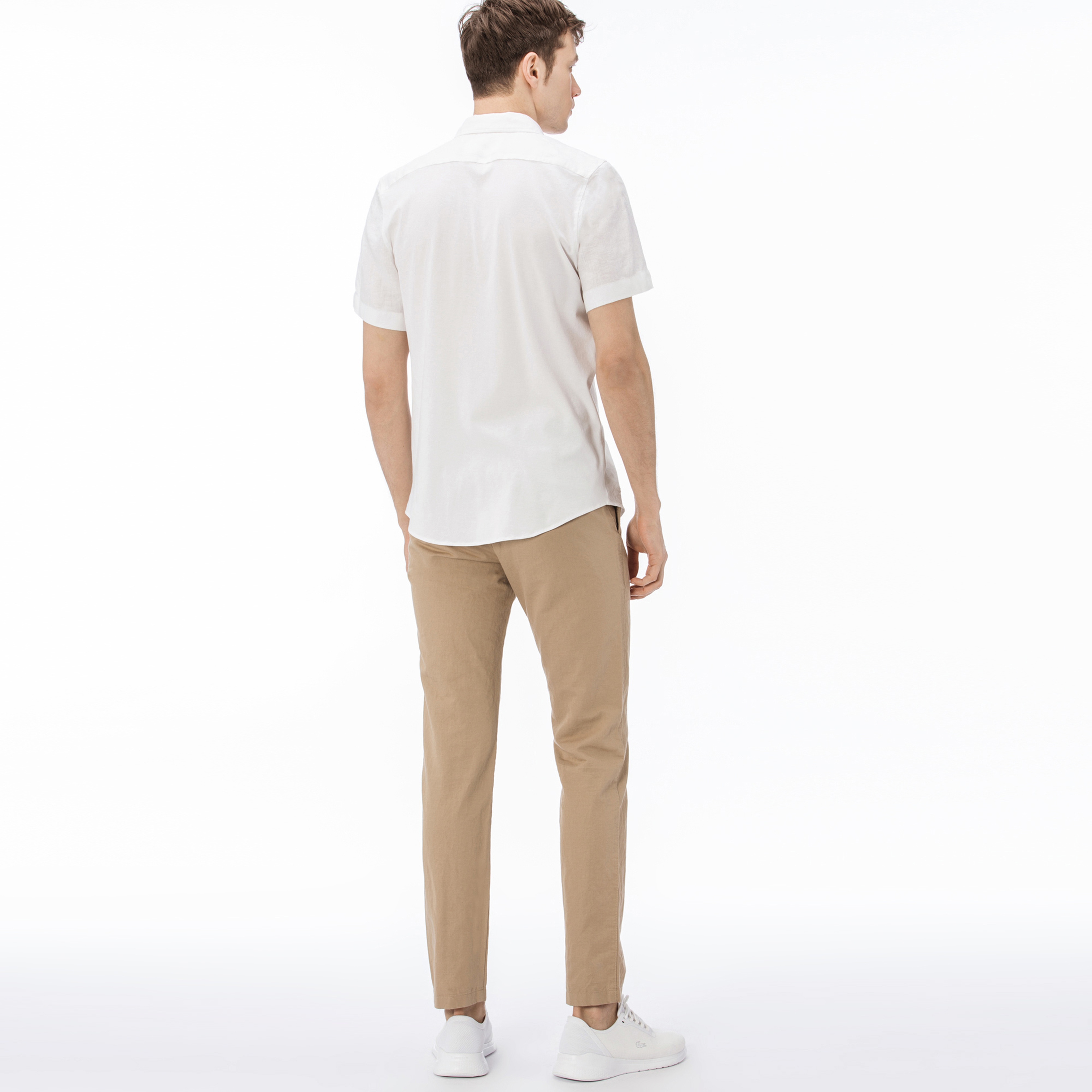 Lacoste Erkek Slim Fit Kahverengi Pantolon
