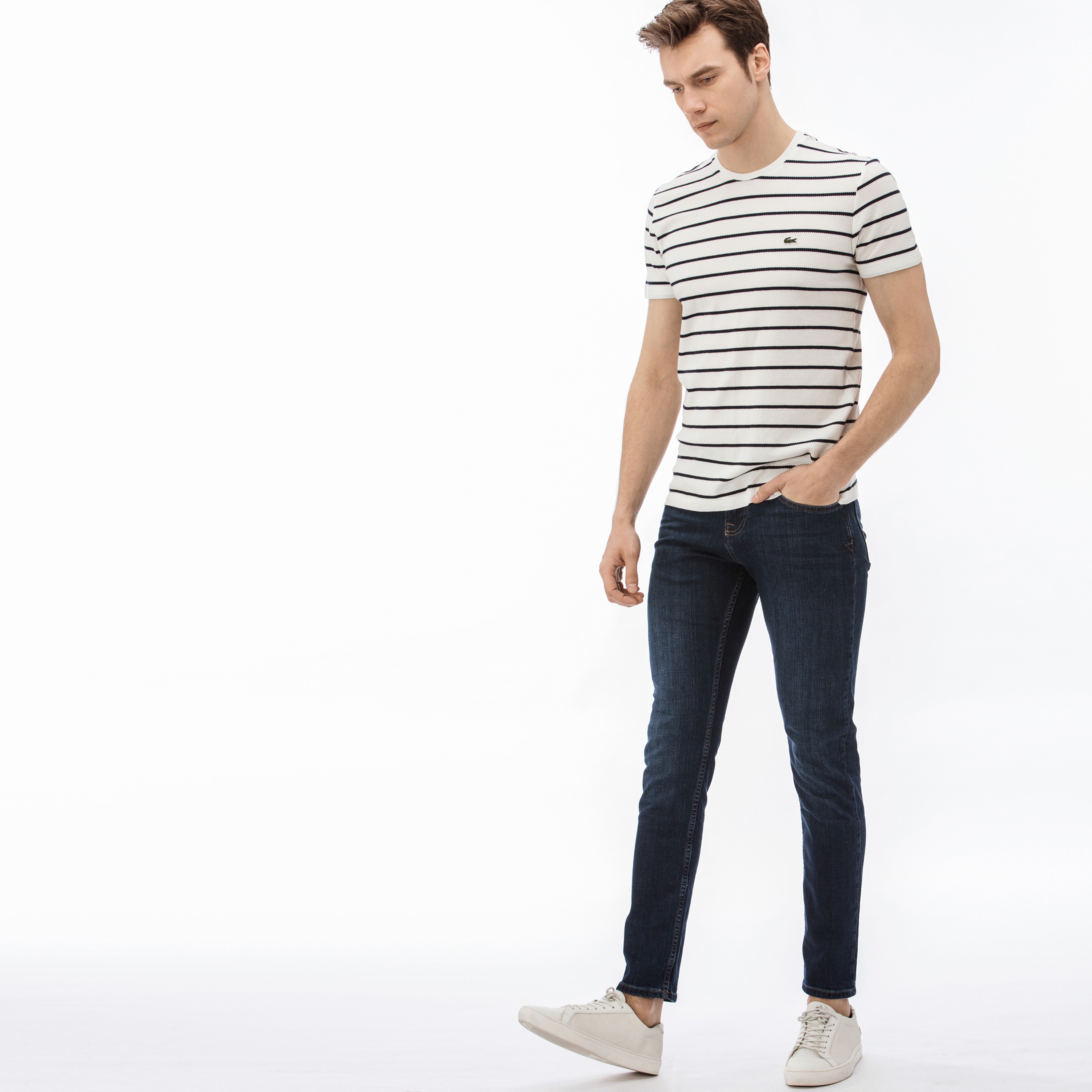Lacoste Erkek Slim Fit Denim Pantolon