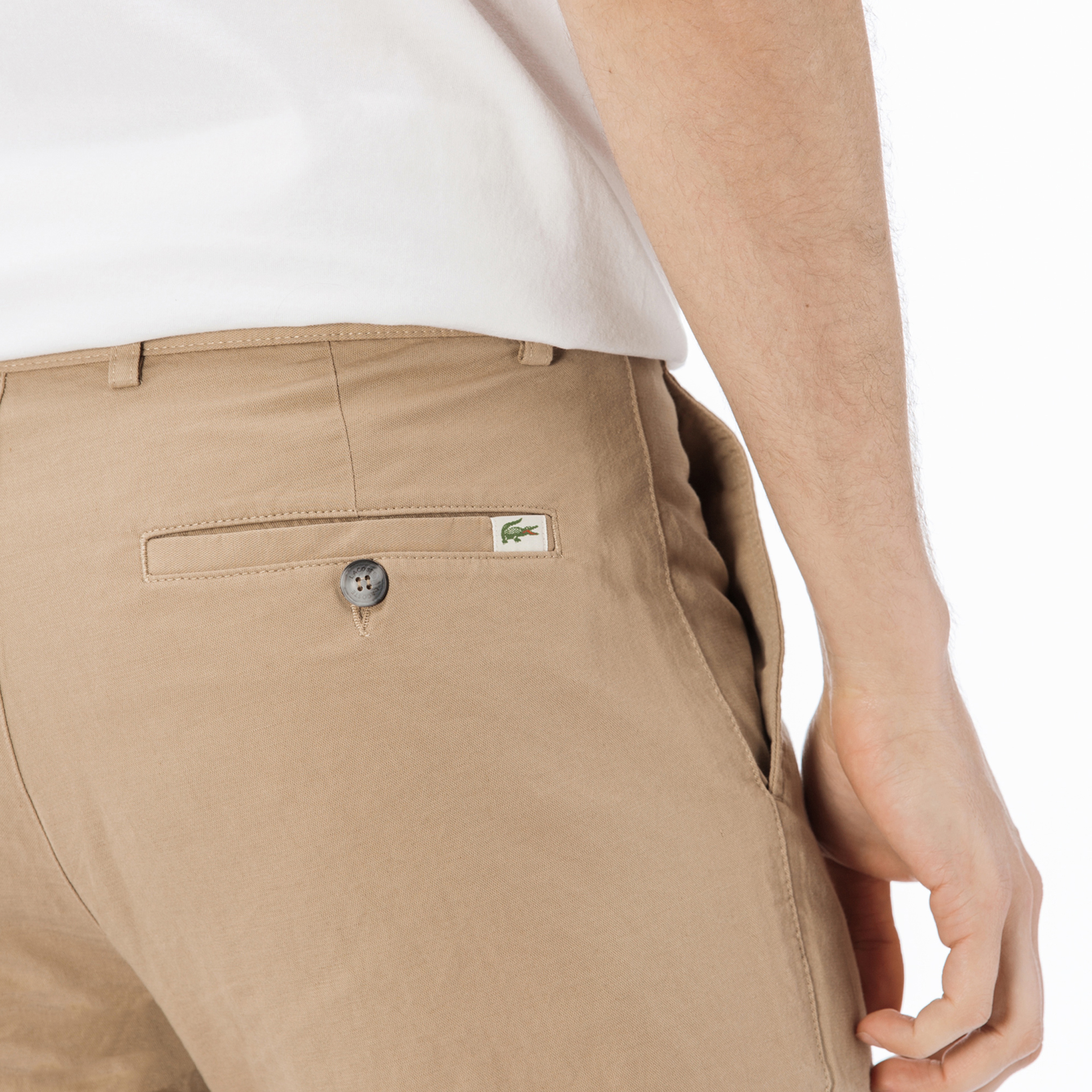 Lacoste Erkek Slim Fit Kahverengi Pantolon