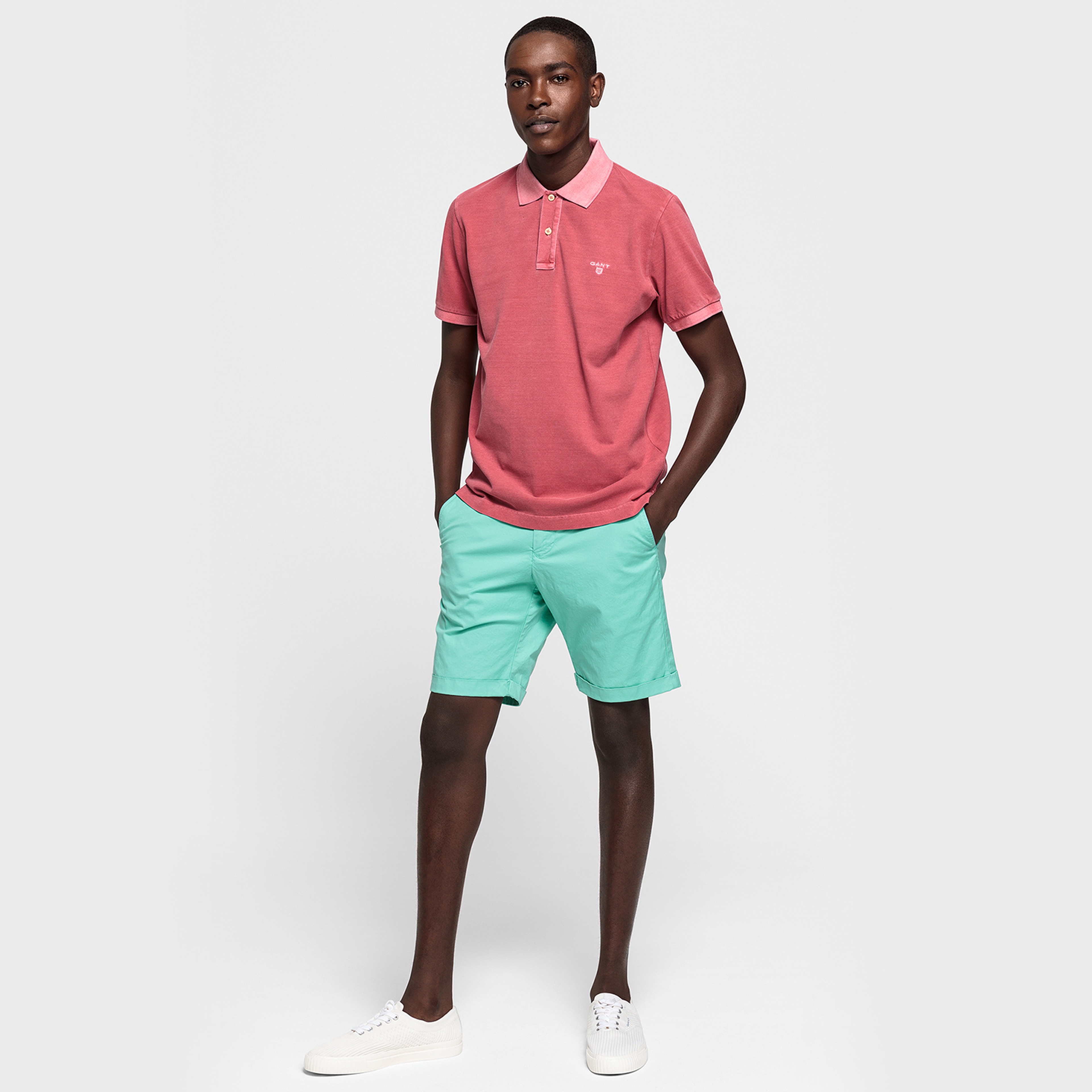 Gant Erkek Yeşil Regular Fit Şort