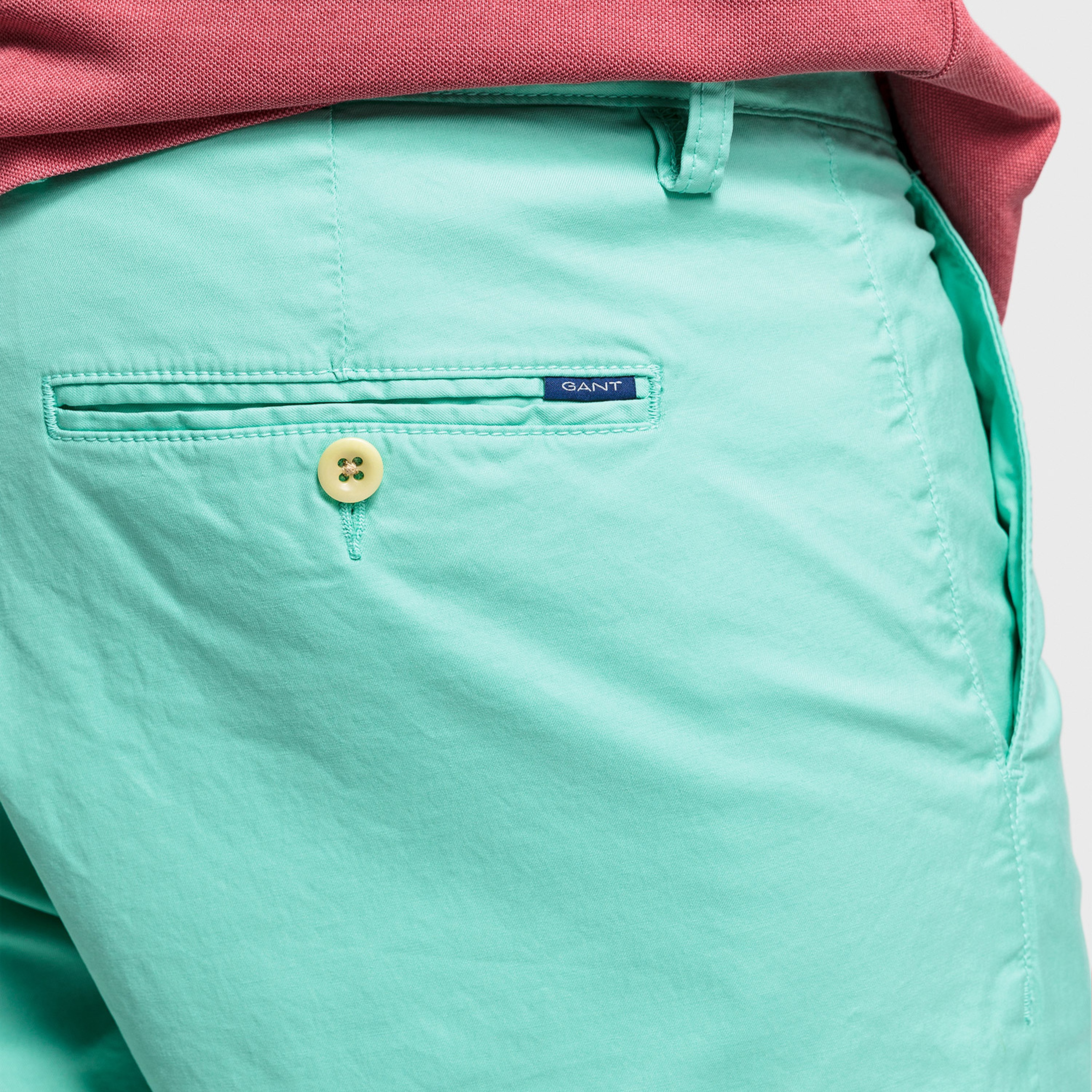 Gant Erkek Yeşil Regular Fit Şort