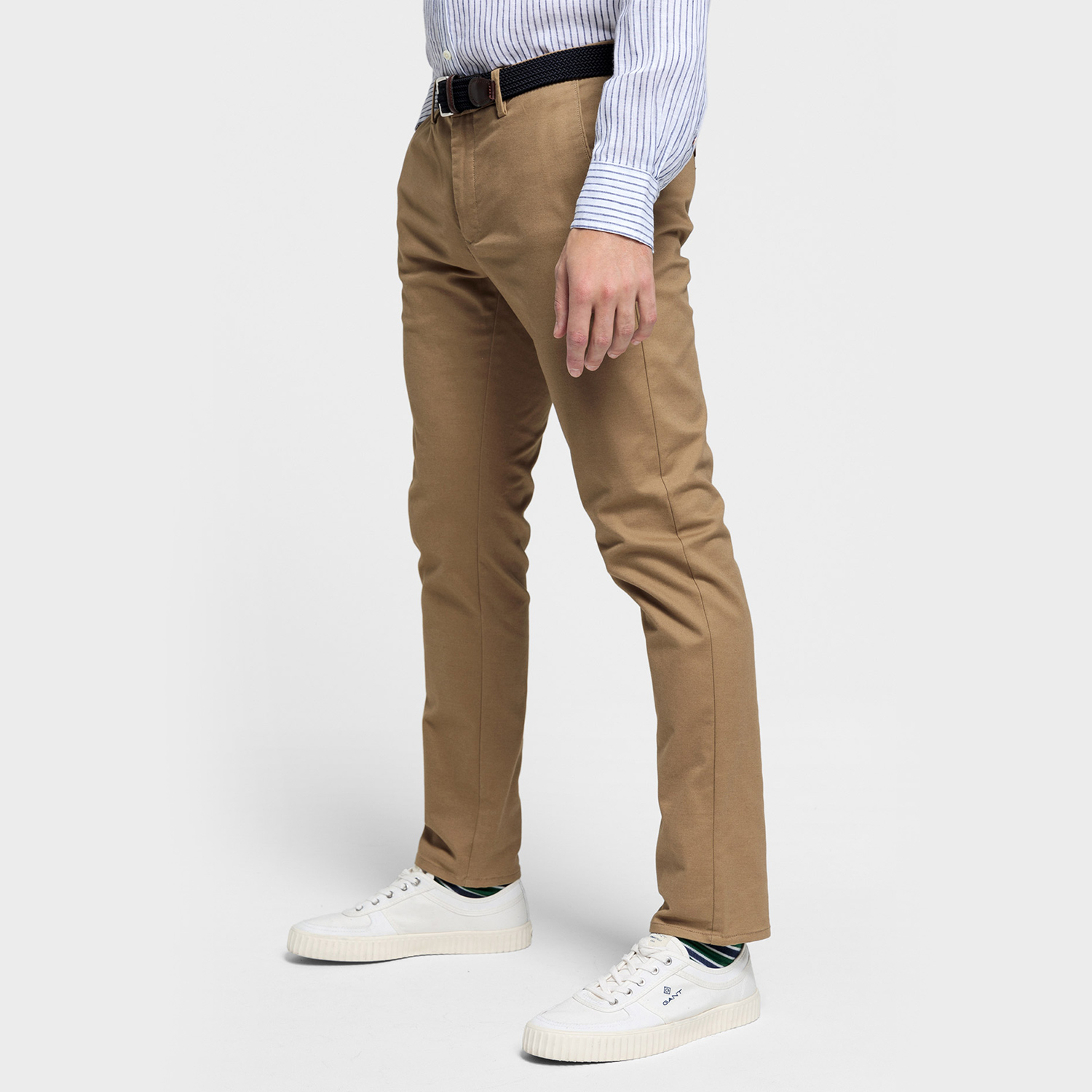 GANT Erkek Bej Tech Prep Pantolon