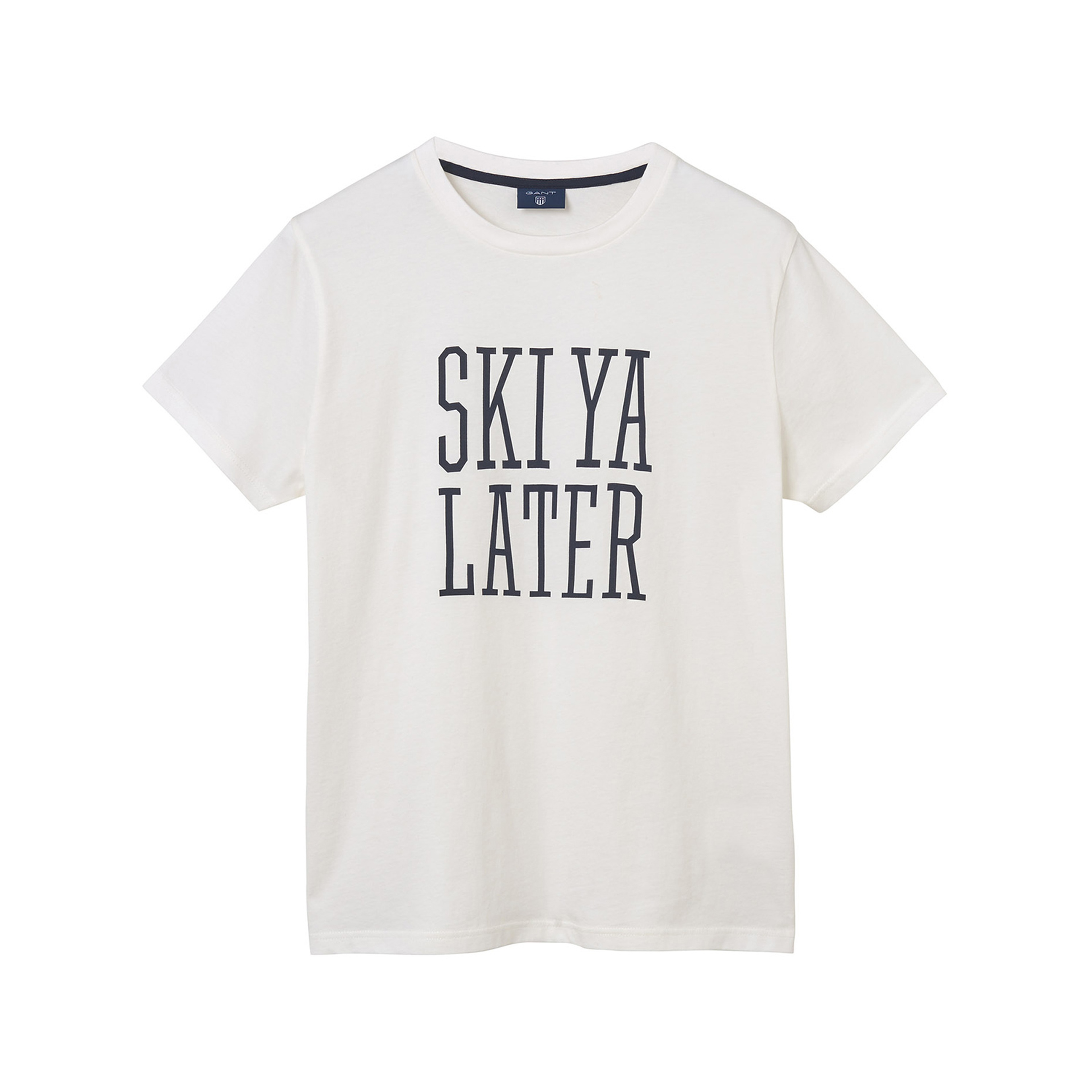 Gant Erkek Beyaz T-Shirt