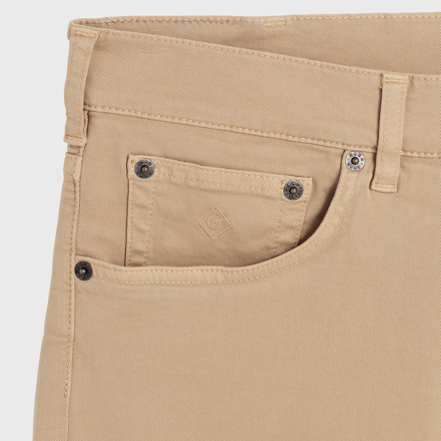 GANT Erkek Bej Regular Fit Şort