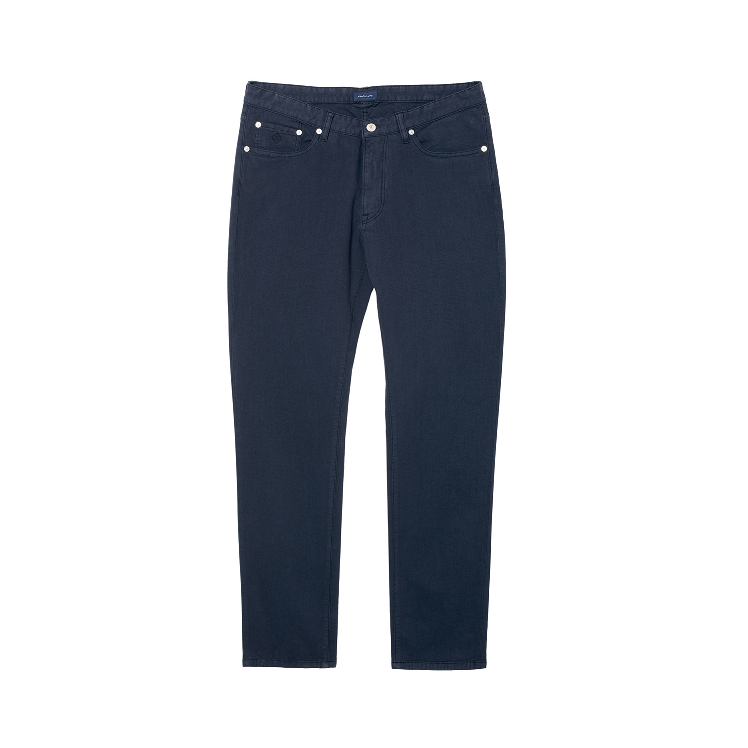 GANT Erkek Lacivert Slim Canvas Pantolon