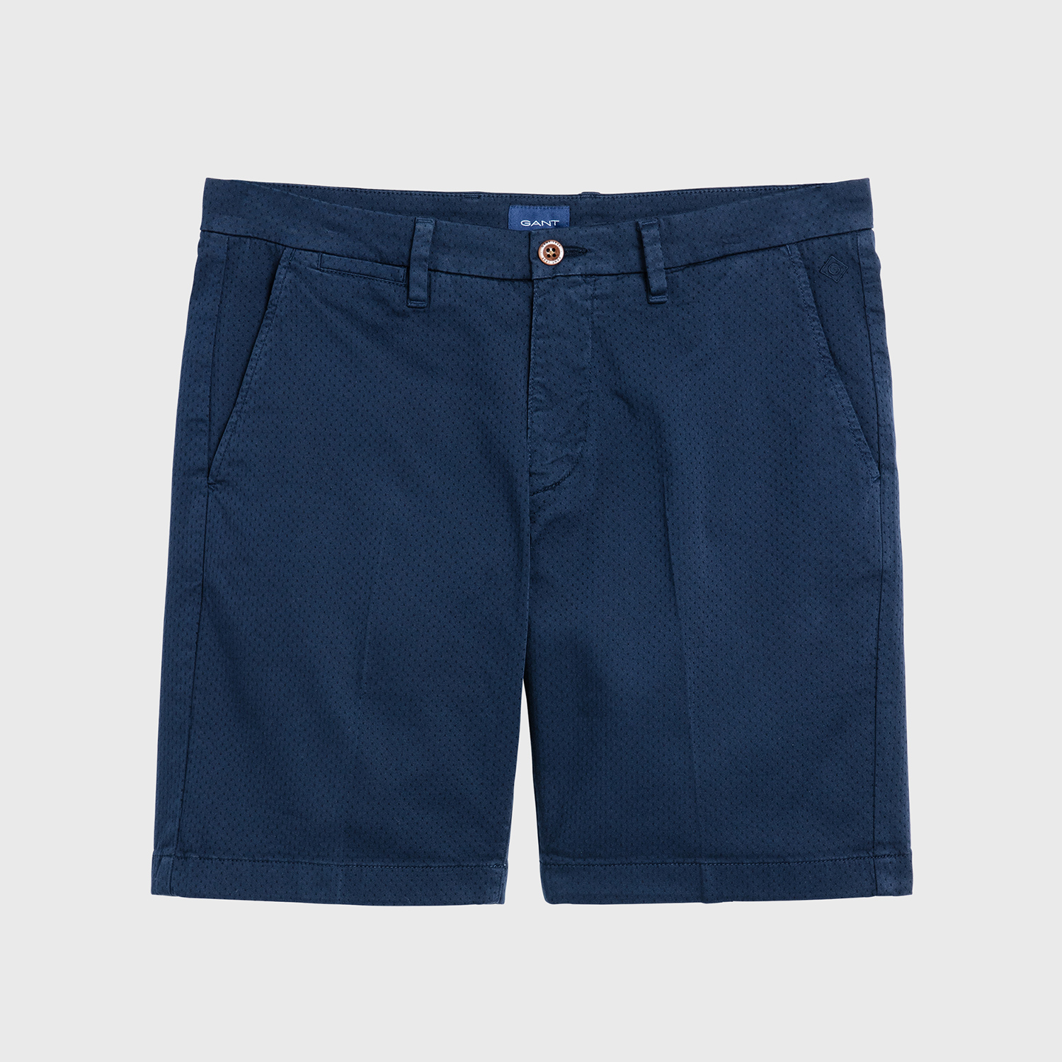 GANT Erkek Lacivert Armürlü Şort