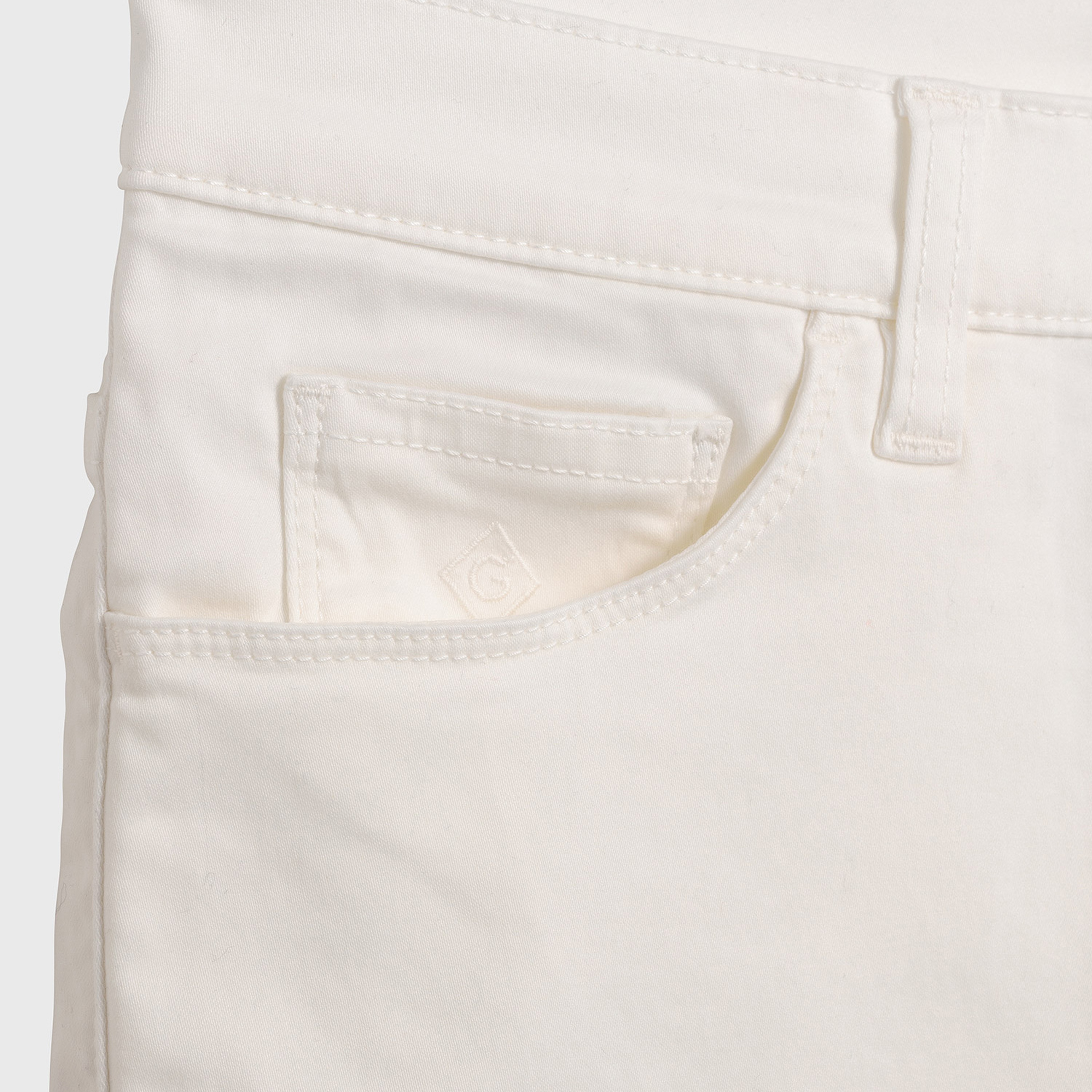 GANT Kadın Krem Rengi Pantolon