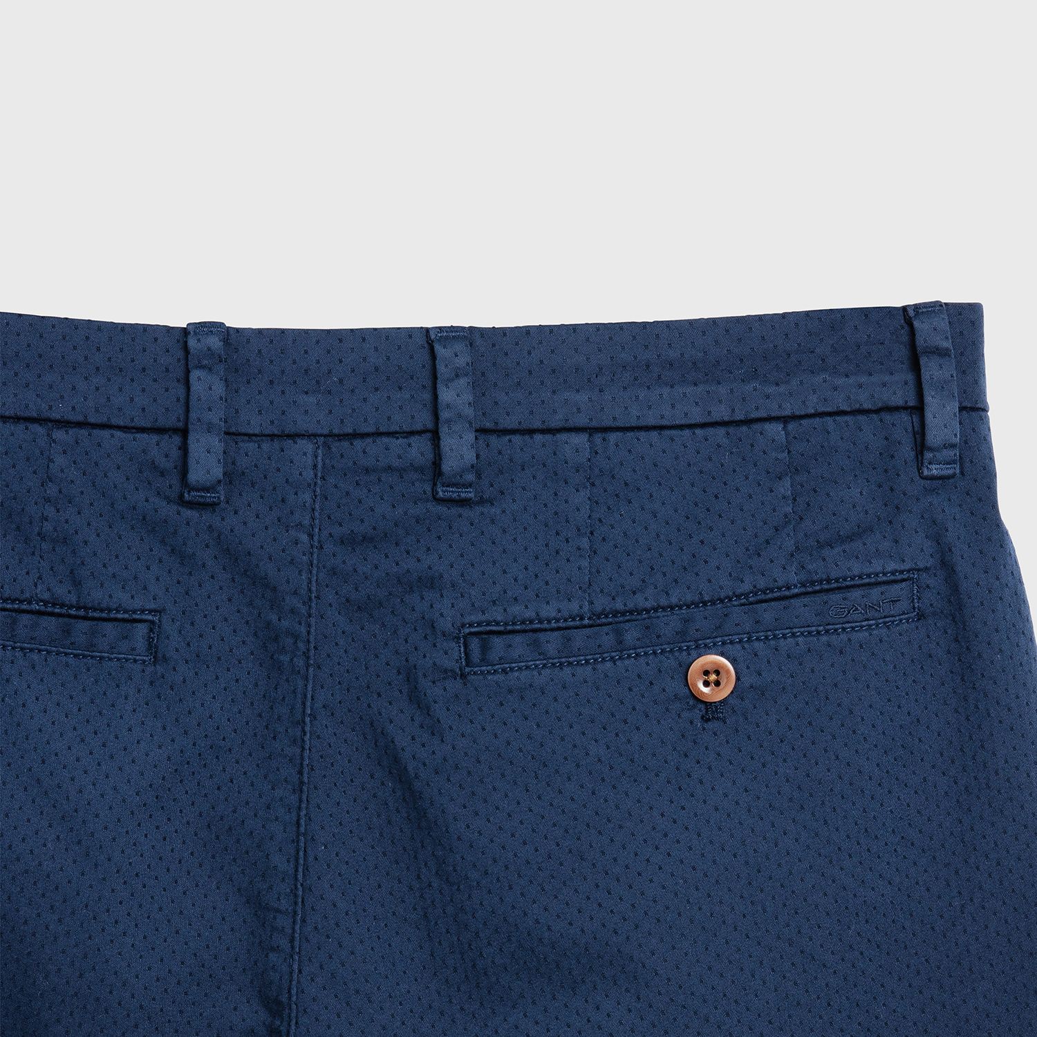 GANT Erkek Lacivert Armürlü Şort