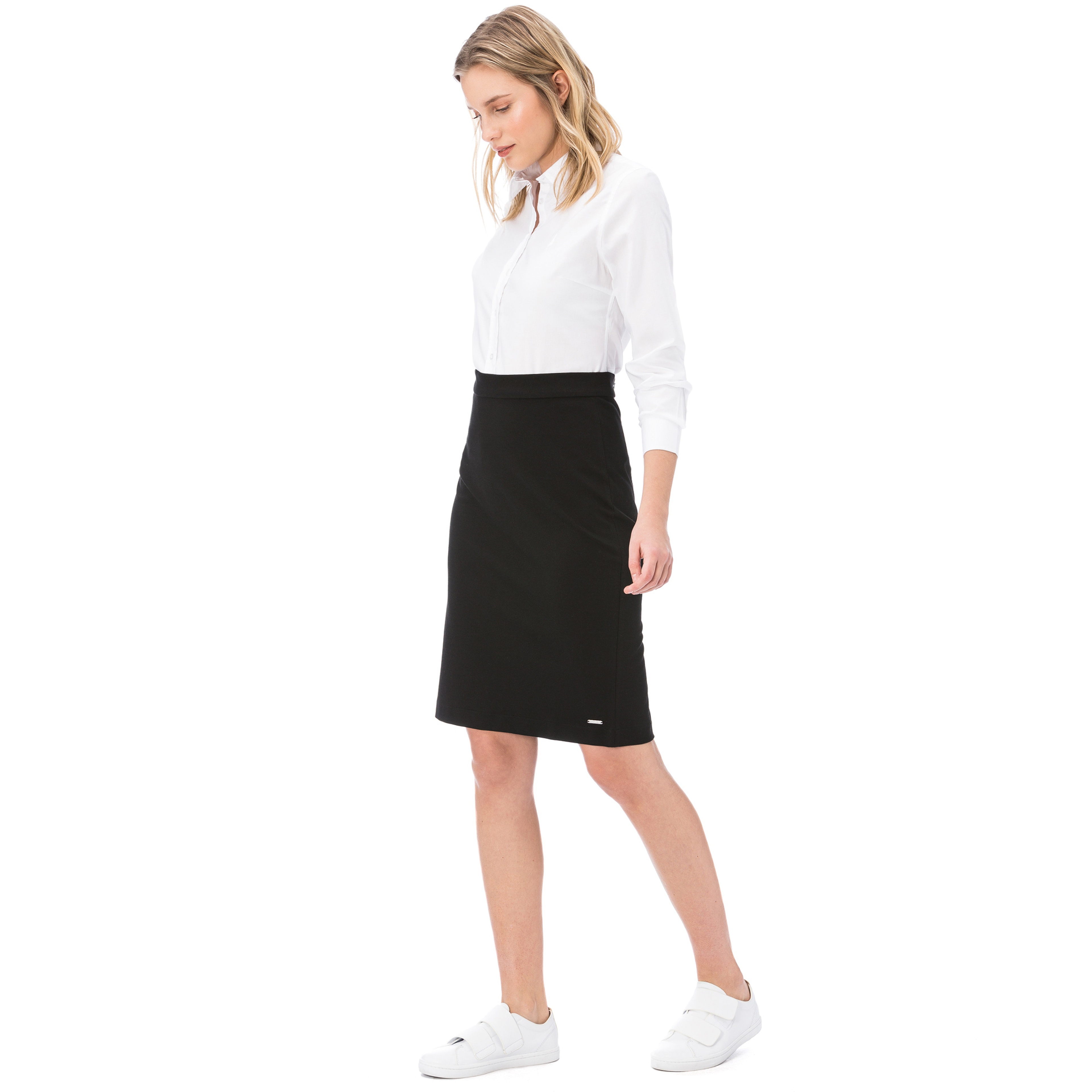 Nautica Kadın Siyah Kalem Etek