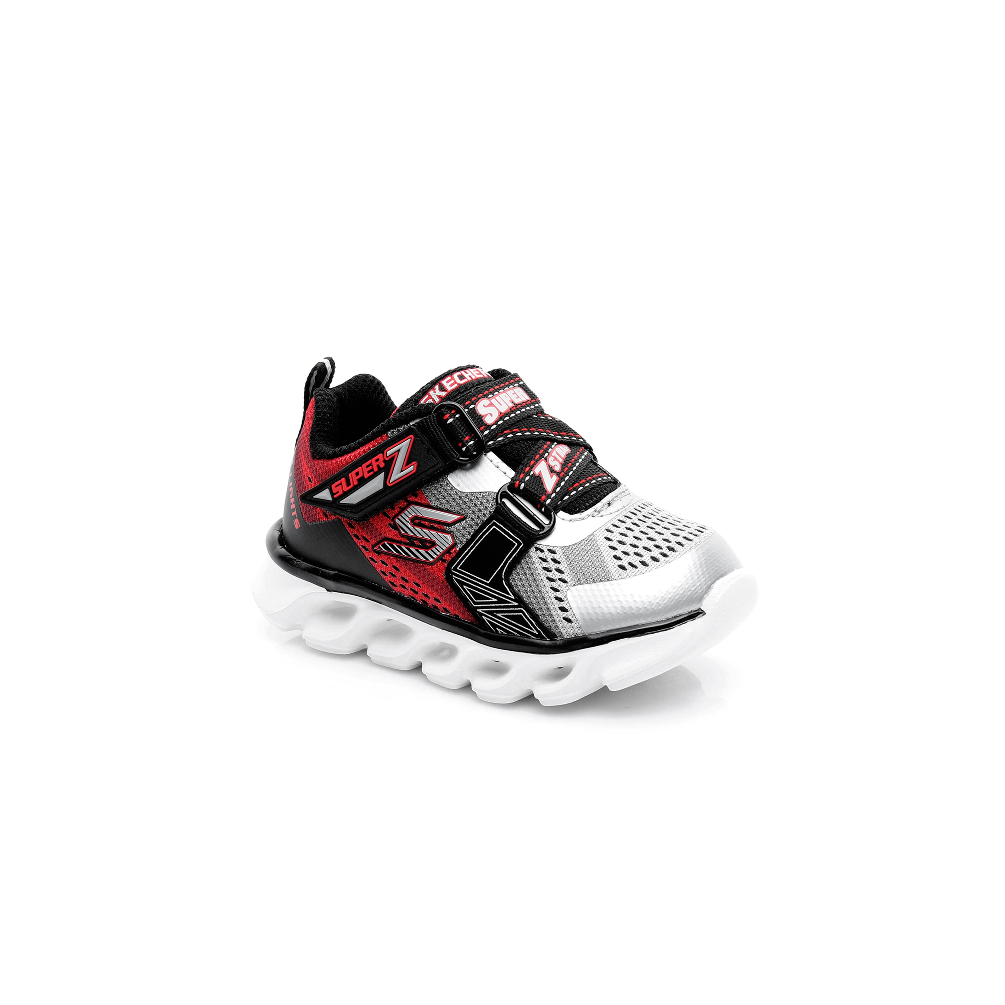 Skechers Hypno-Flash Işıklı Bebek Kırmızı Spor Ayakkabı