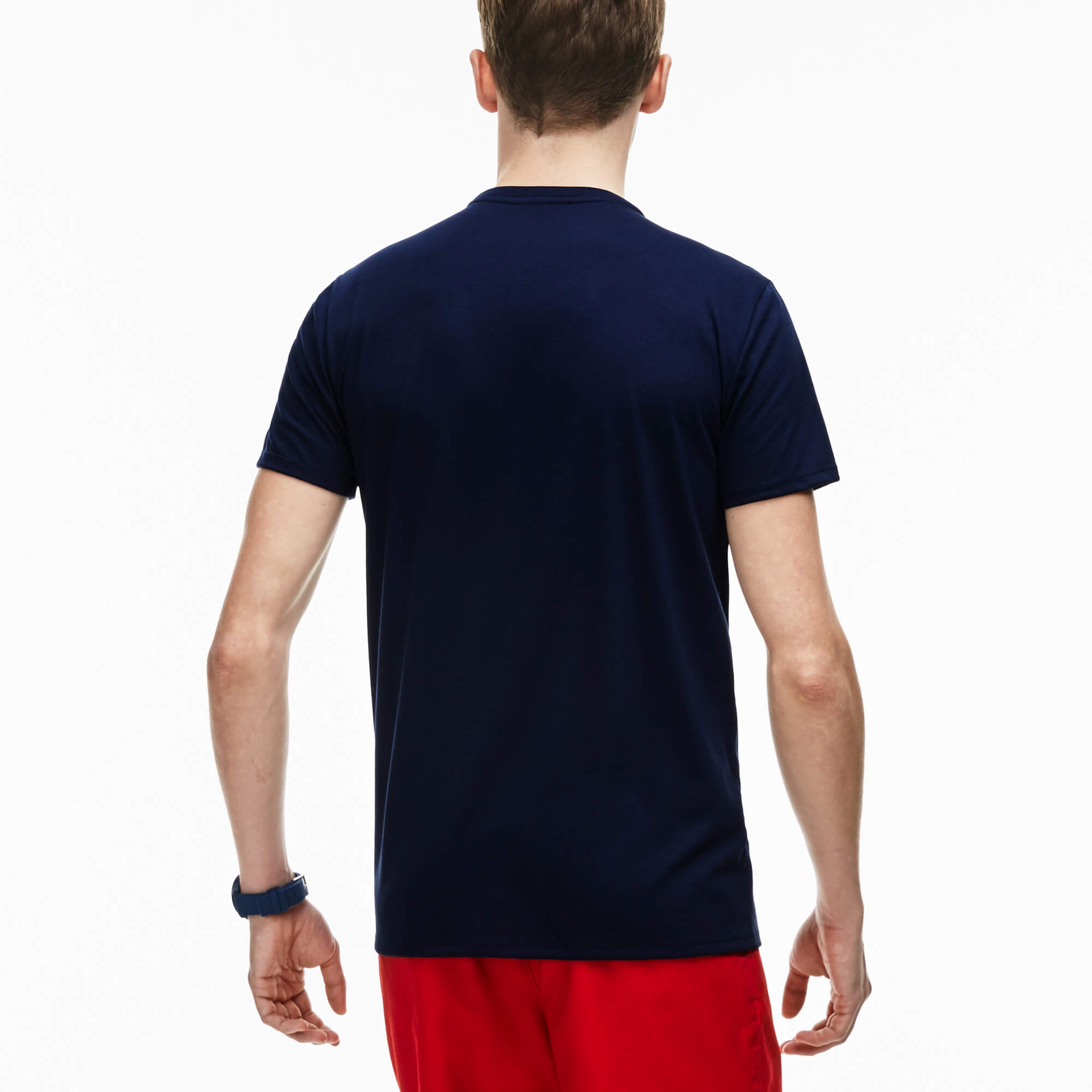 Erkek Regular Fit Bisiklet Yaka Lacivert T-Shirt