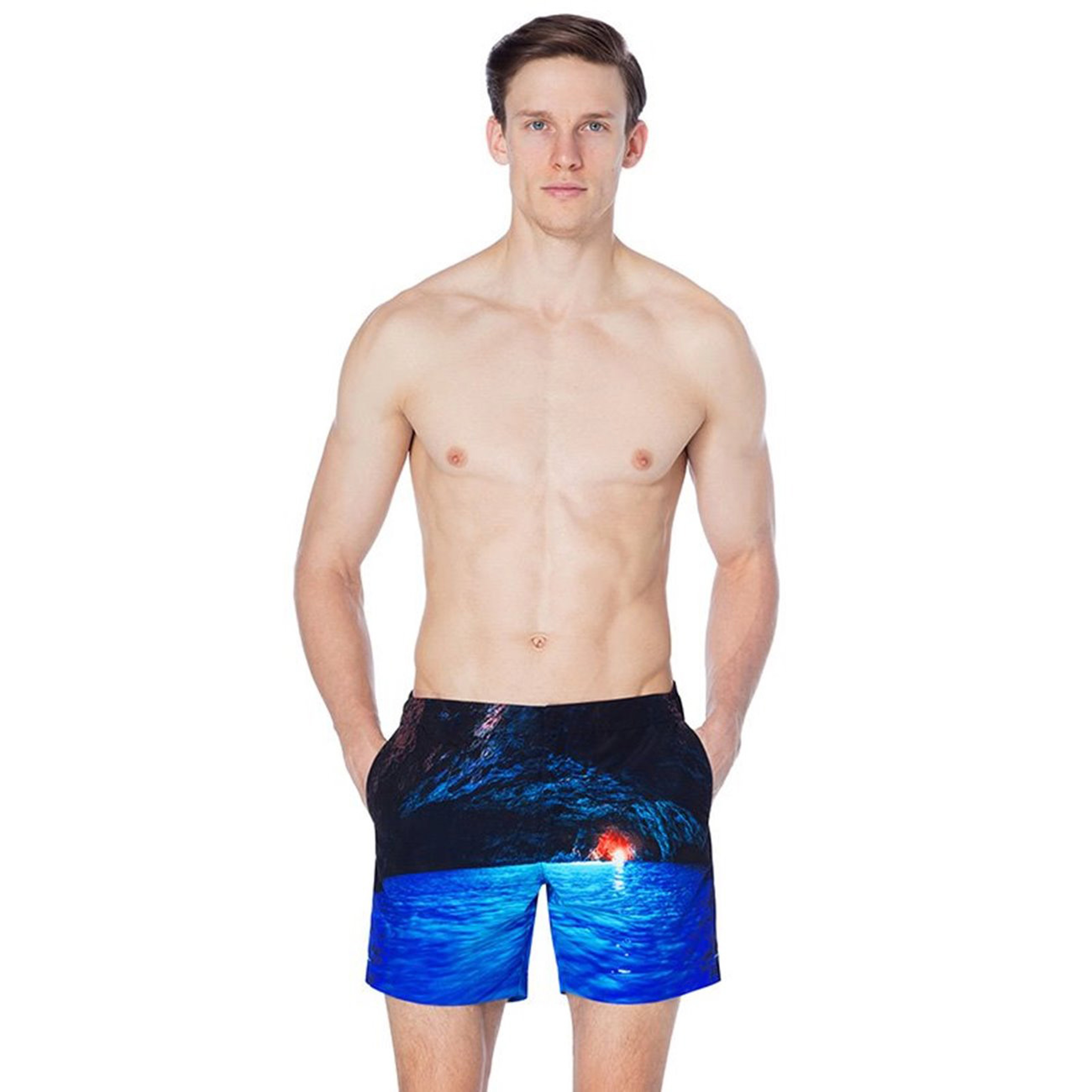 Bluemint Erkek Mavi Mayo Şort